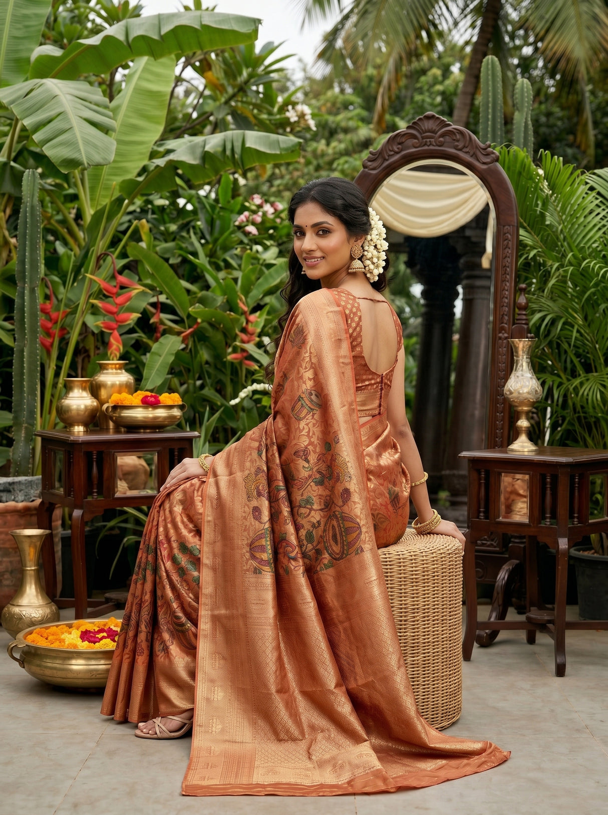 MIMOSA Saree Saree — pose 7 styling detail