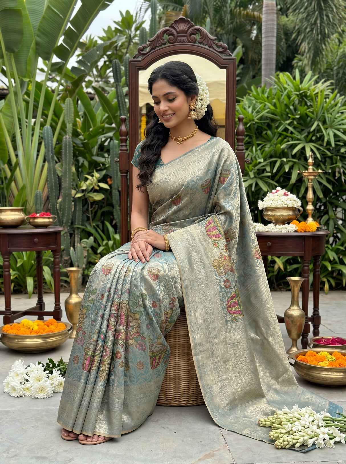 MIMOSA Saree Saree — pose 8 styling detail