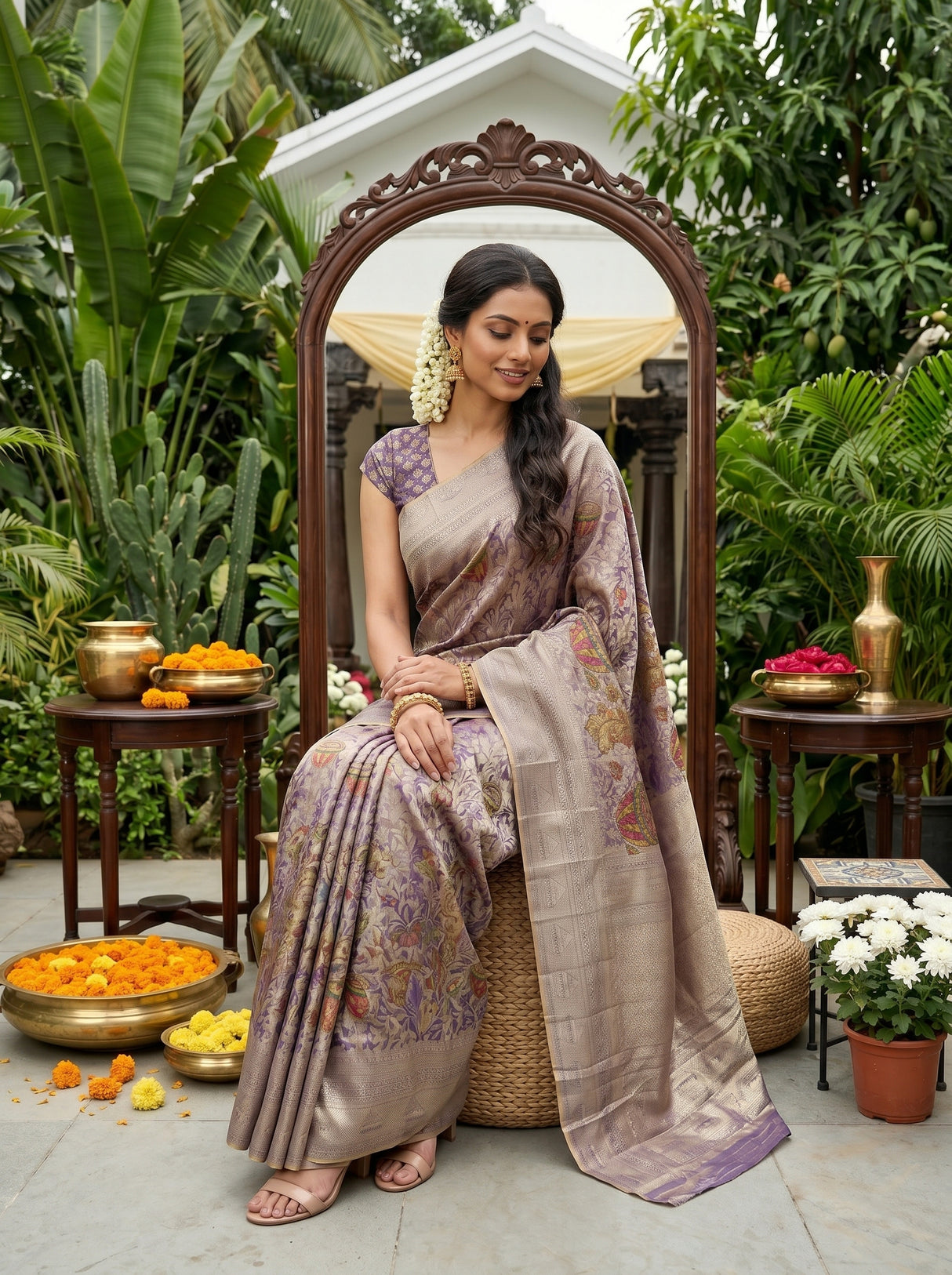 MIMOSA Saree Saree — pose 8 styling detail