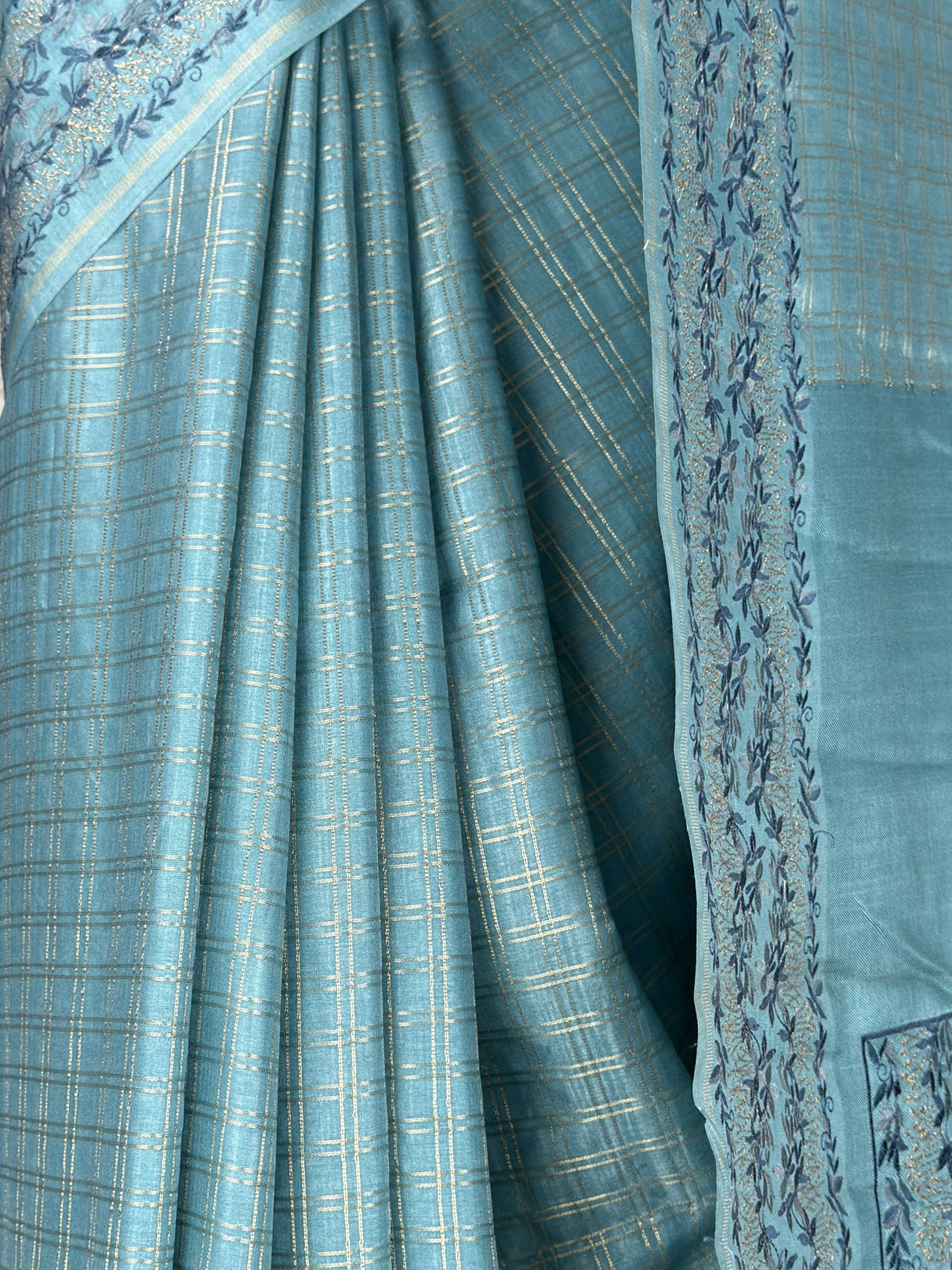 MIMOSA Sapphire Saree Saree — fleets shot full lifestyle