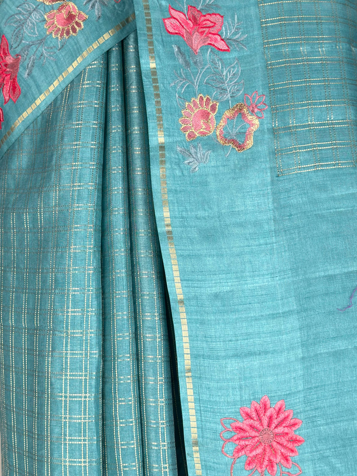 MIMOSA Sapphire Saree Saree — fleets shot full lifestyle