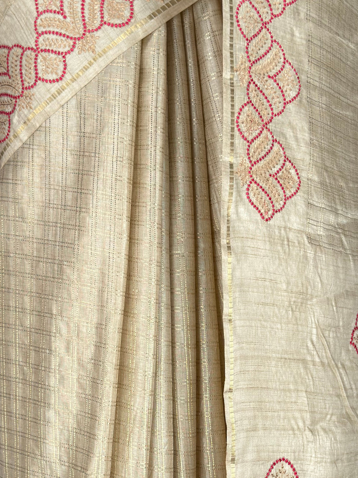 MIMOSA Chiku Saree Saree — fleets shot full lifestyle