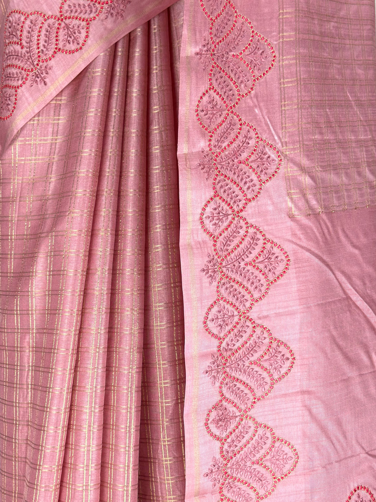 MIMOSA Gajari Saree Saree — fleets shot full lifestyle