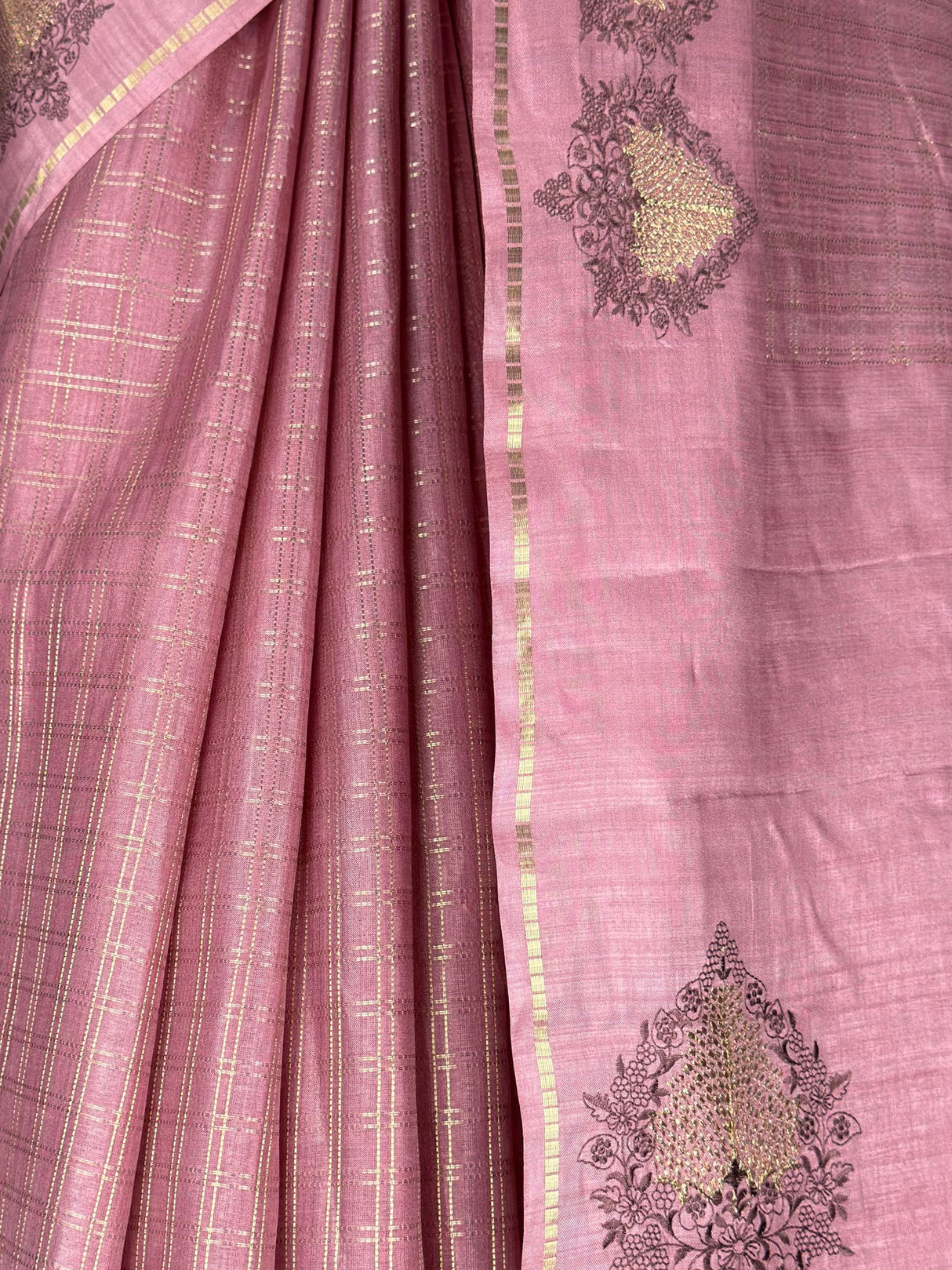 MIMOSA Gajari Saree Saree — fleets shot full lifestyle