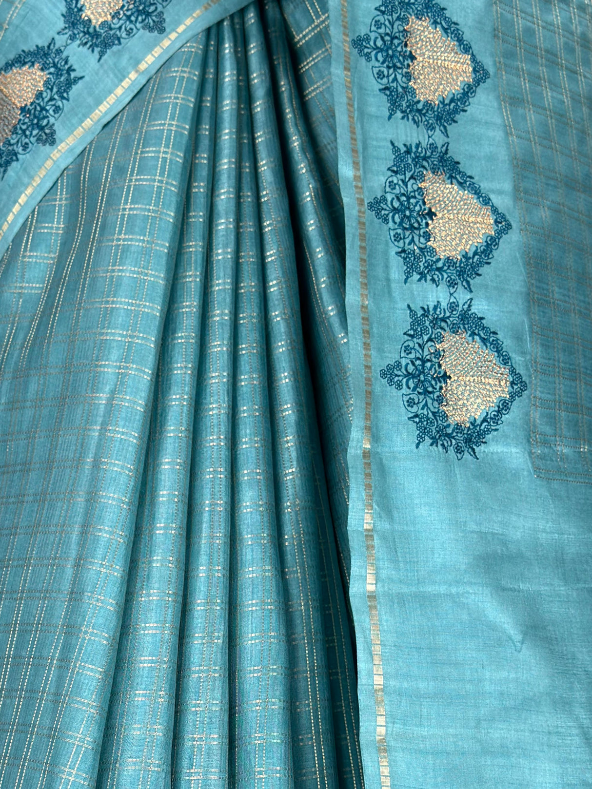 MIMOSA Sapphire Saree Saree — fleets shot full lifestyle