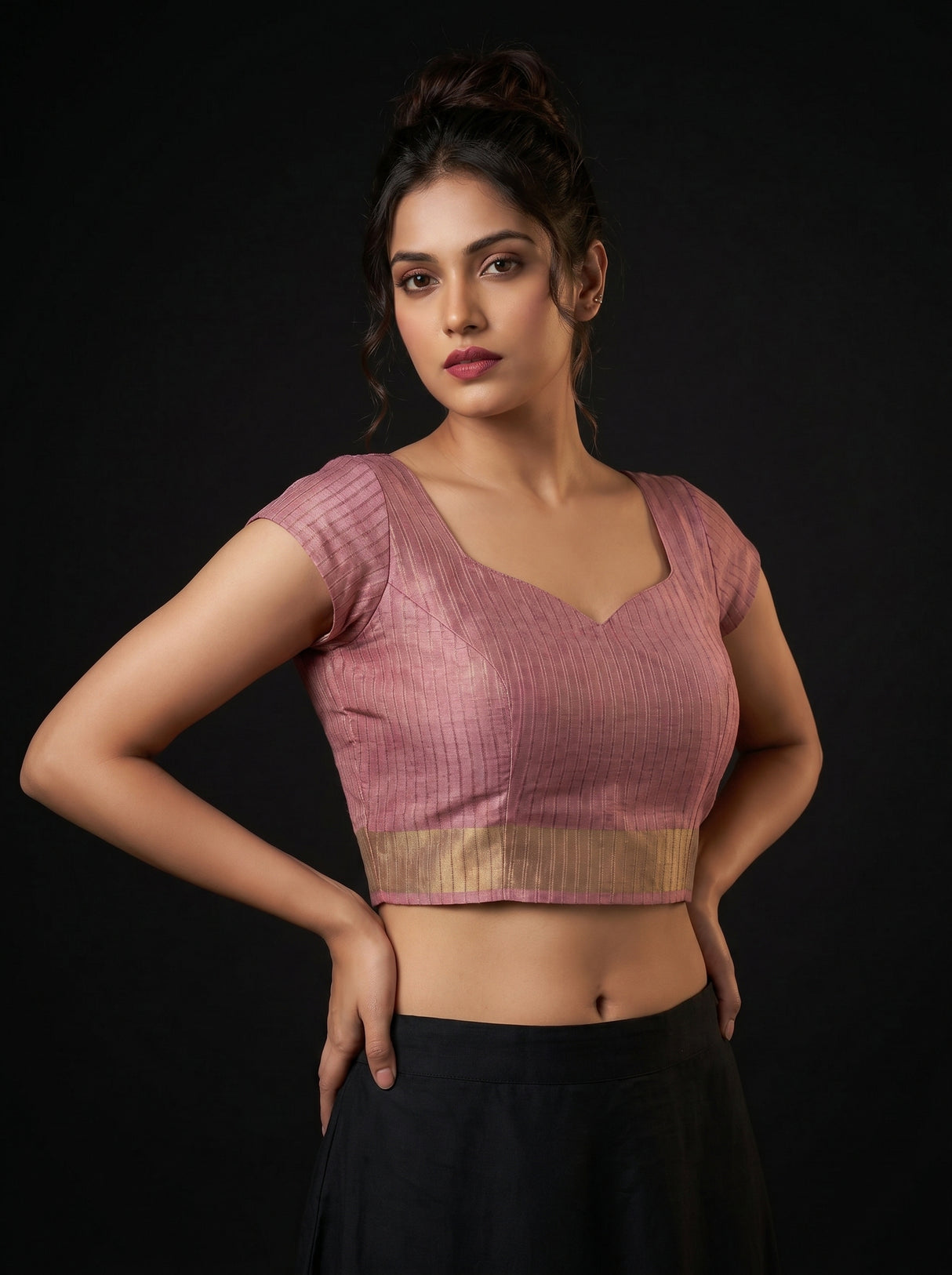 MIMOSA Saree Saree — blouse close-up