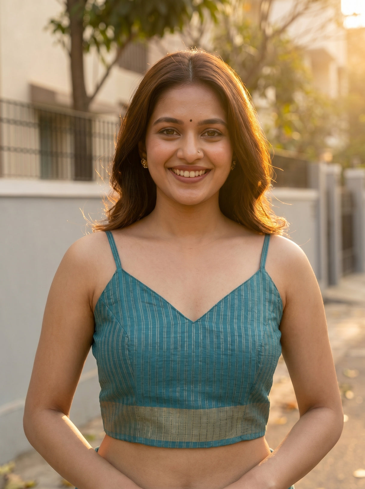 MIMOSA Saree Saree — blouse close-up