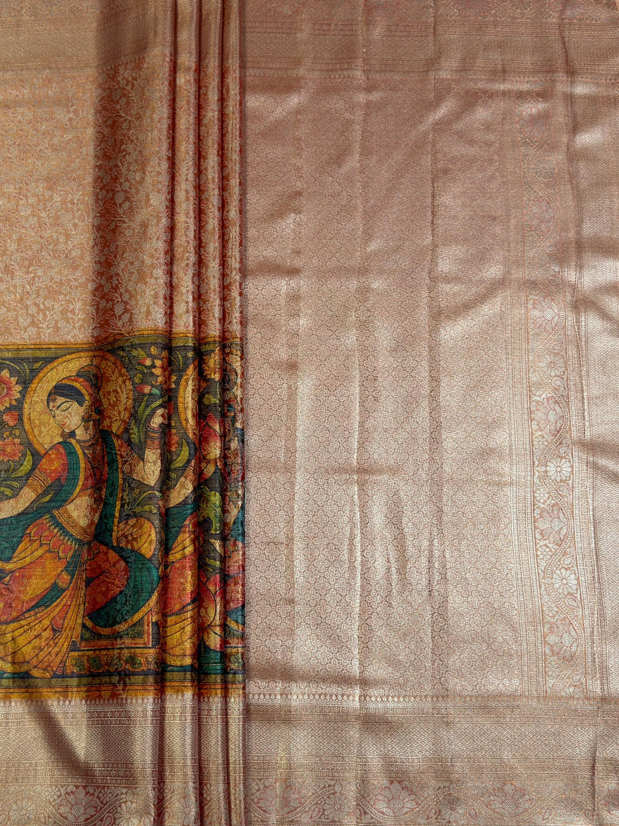 MIMOSA Saree Saree — pallu and zari work detail