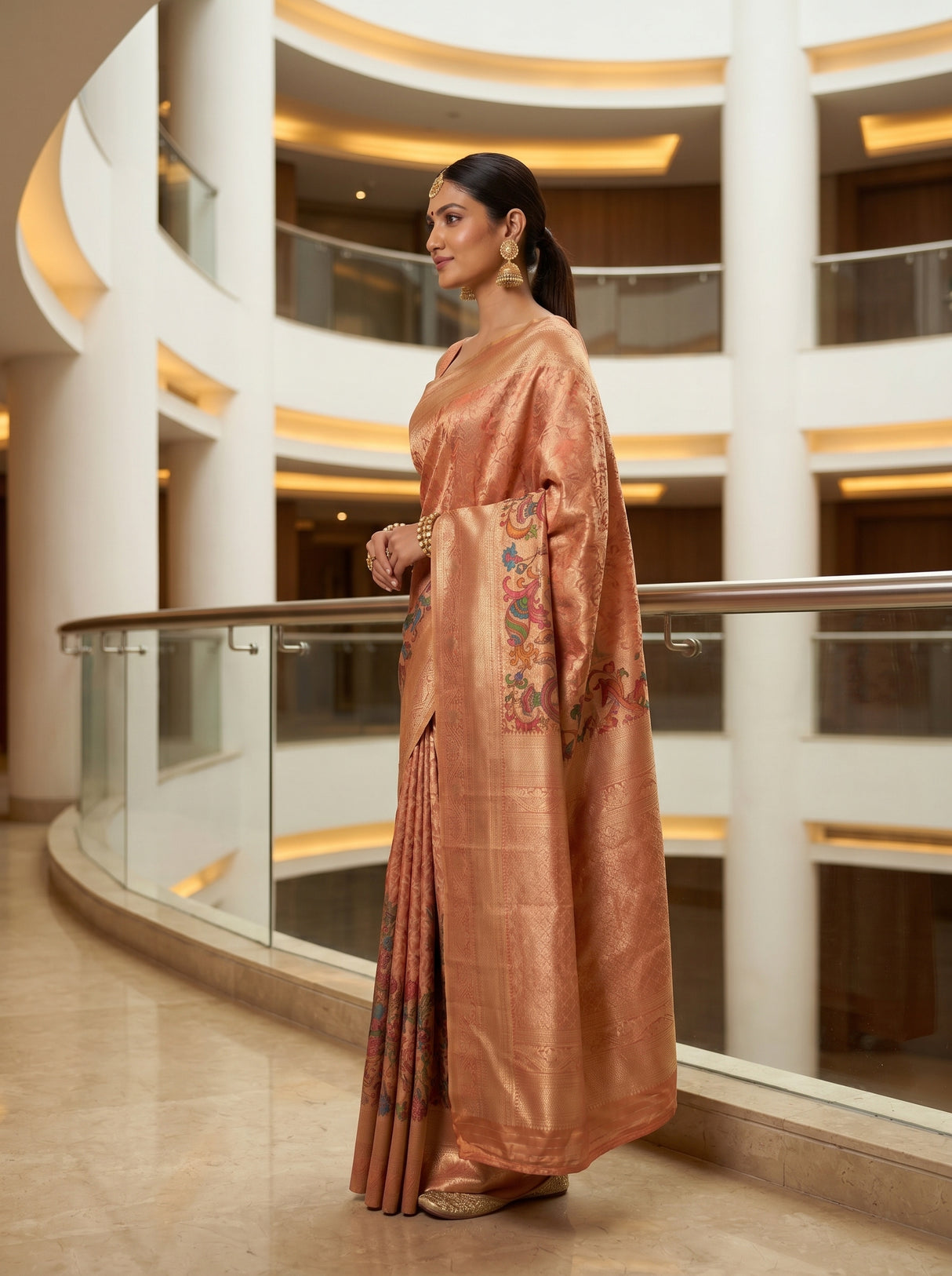 MIMOSA Saree Saree — pose 3 styling detail