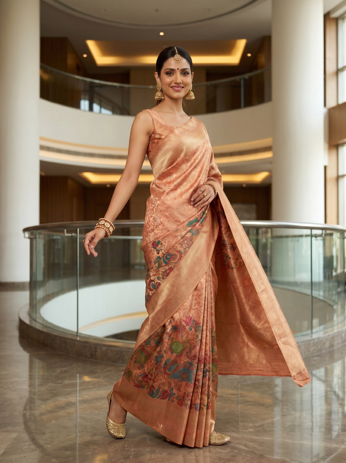 MIMOSA Saree Saree — pose 9 styling detail