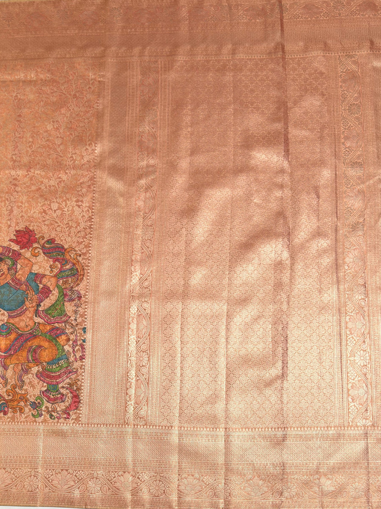 MIMOSA Saree Saree — pallu and zari work detail