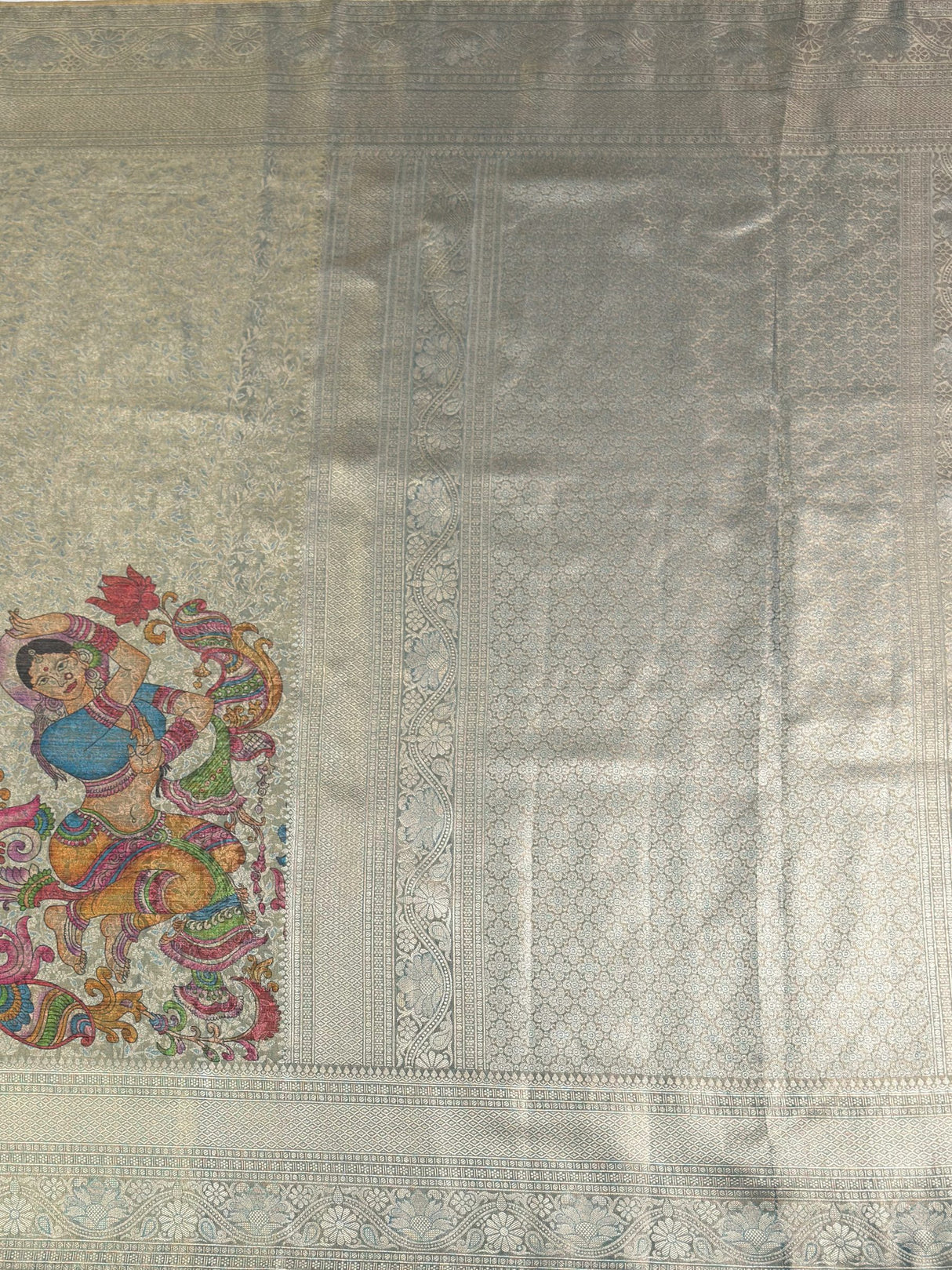 MIMOSA Saree Saree — pallu and zari work detail