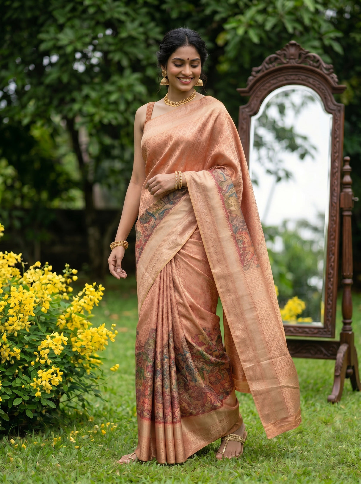 MIMOSA Saree Saree — pose 9 styling detail