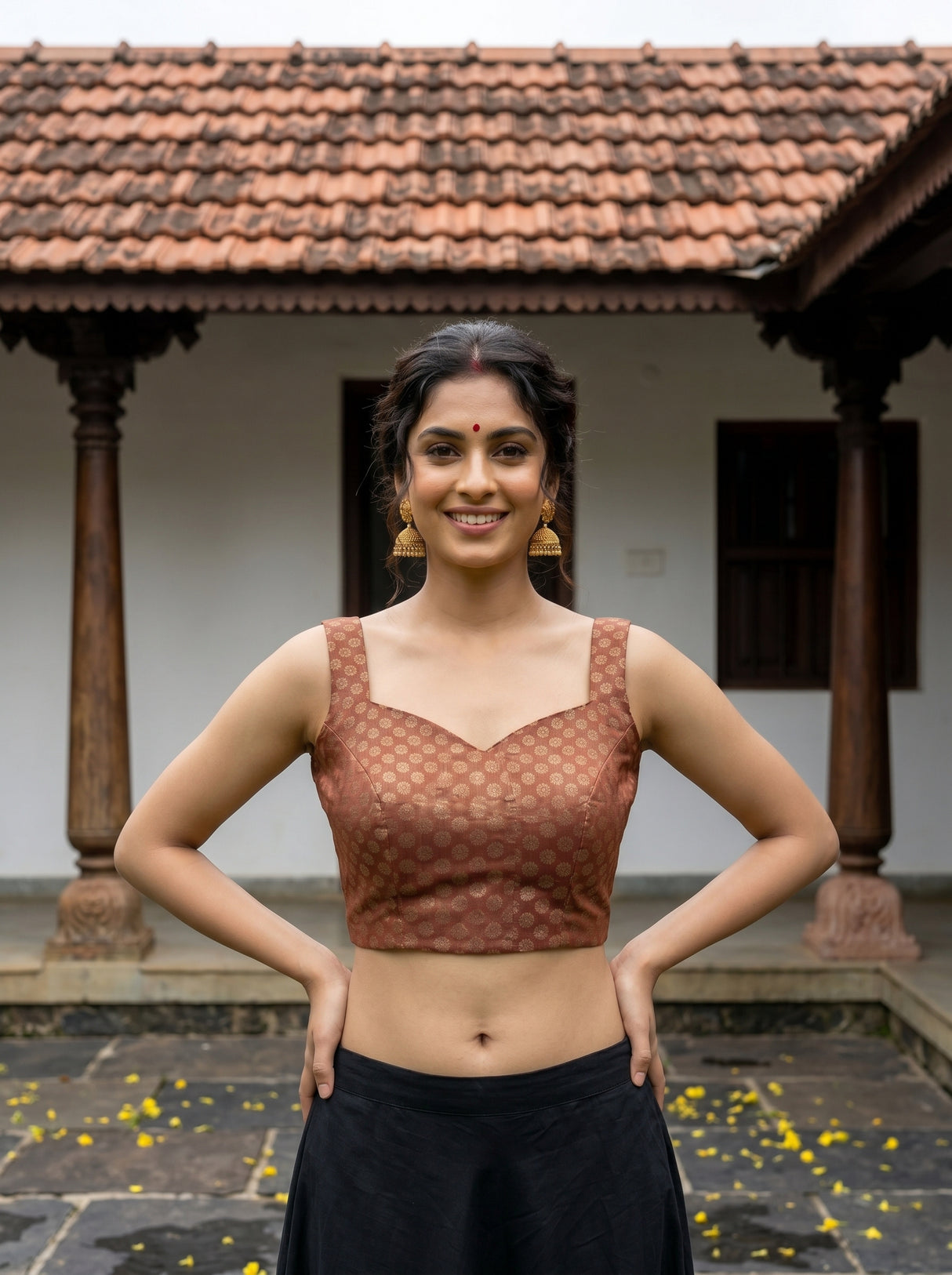 MIMOSA Saree Saree — blouse close-up