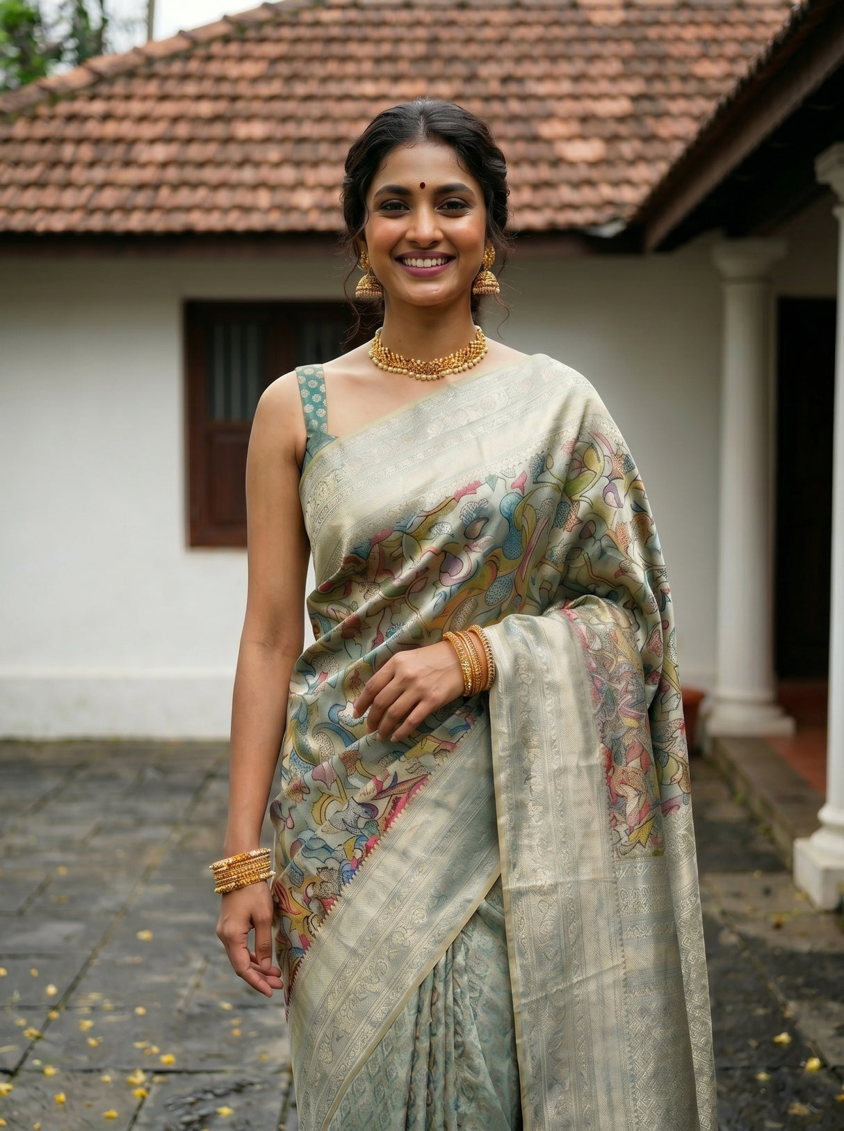 MIMOSA Saree Saree — pose 10 styling detail