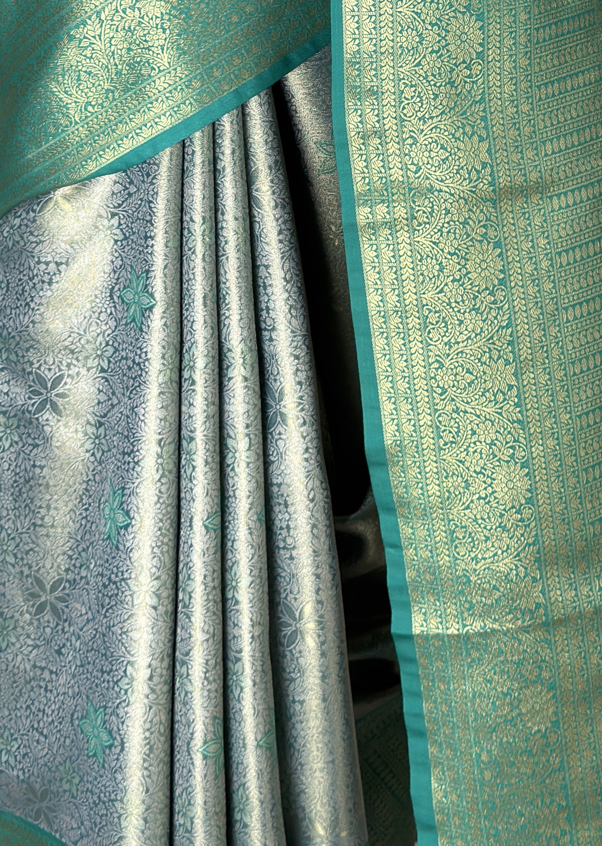 MIMOSA Saffire Kanjivaram Art Silk Saree β fleets shot full lifestyle