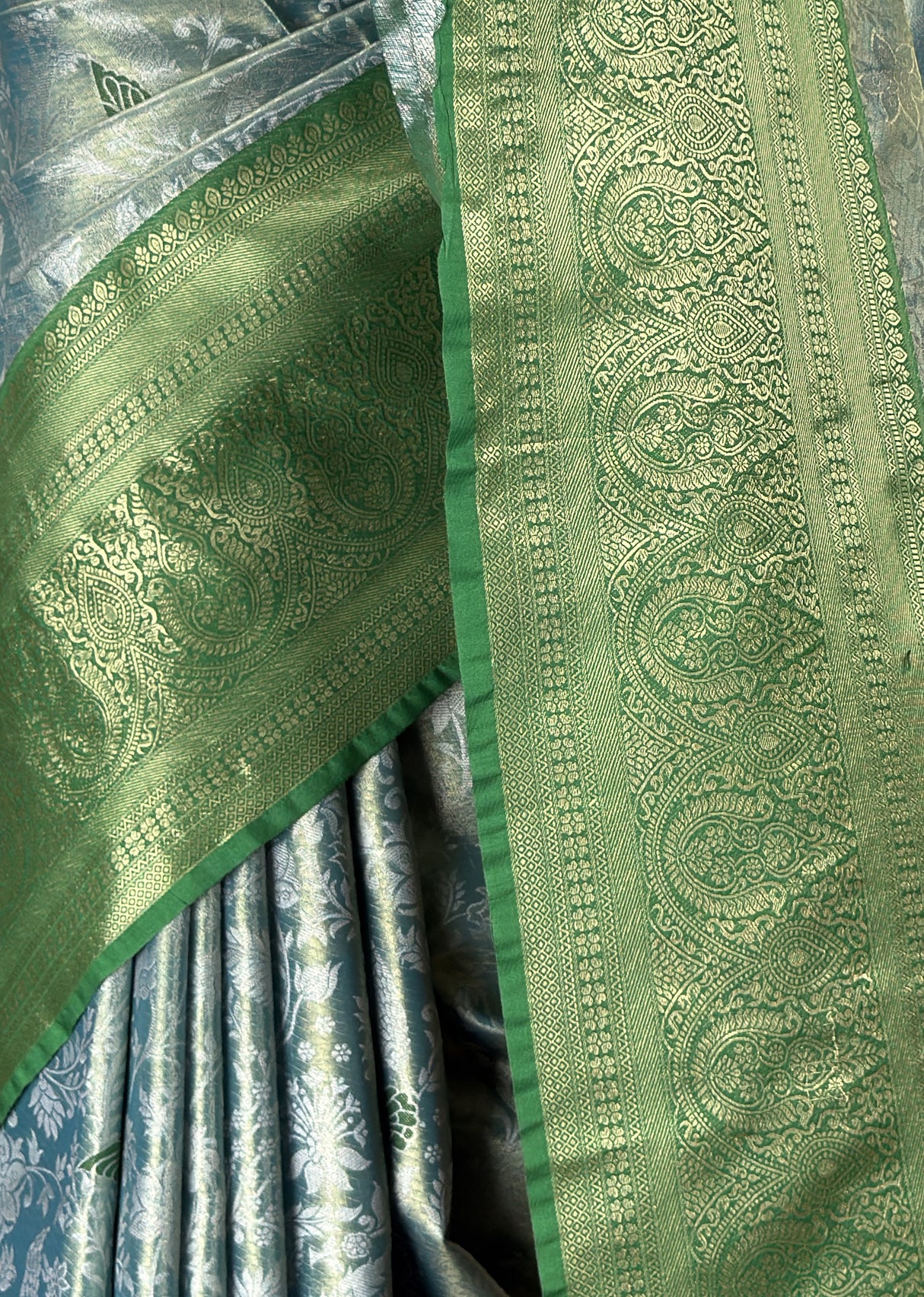 MIMOSA Saffire Kanjivaram Art Silk Saree β fleets shot full lifestyle