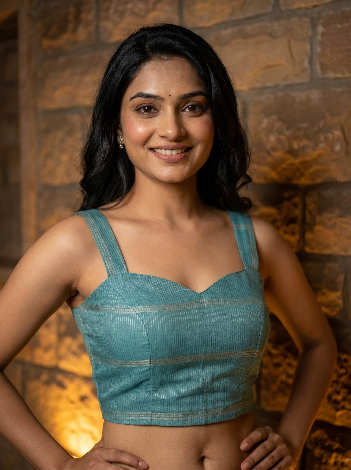 MIMOSA Saree Saree — blouse close-up