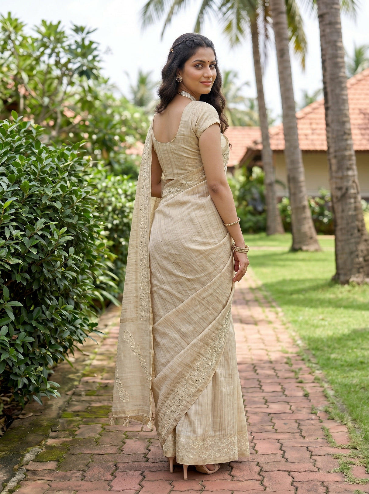 MIMOSA Saree Saree — pose 7 styling detail