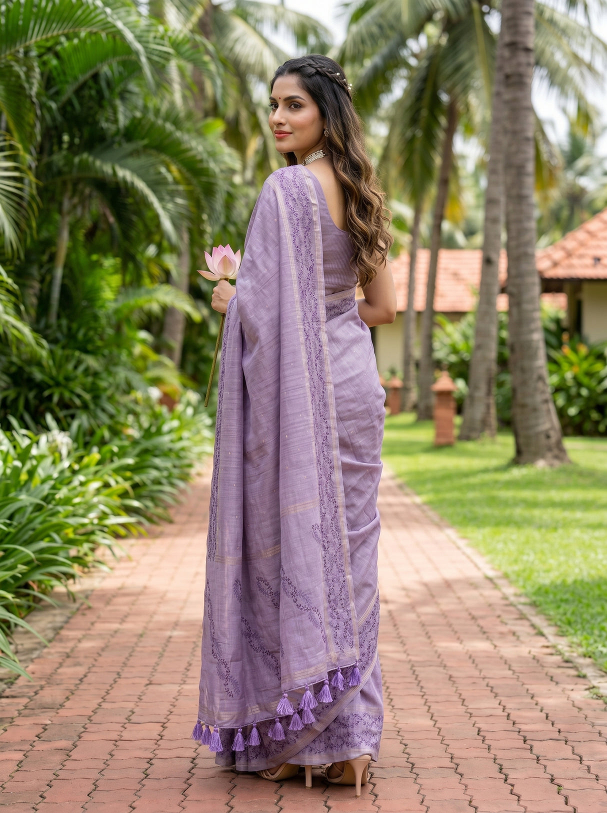 MIMOSA Saree Saree — pose 7 styling detail