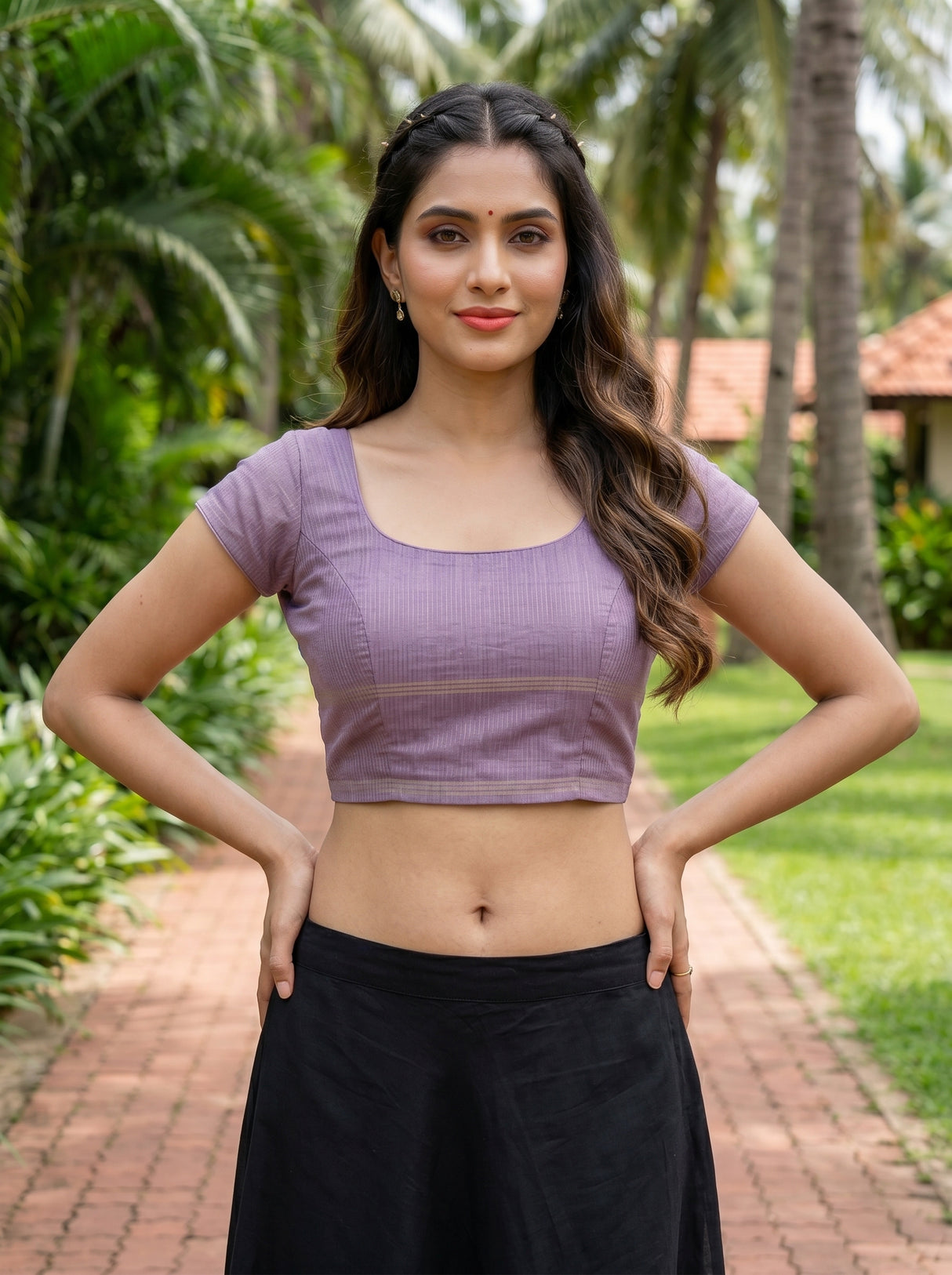 MIMOSA Saree Saree — blouse close-up
