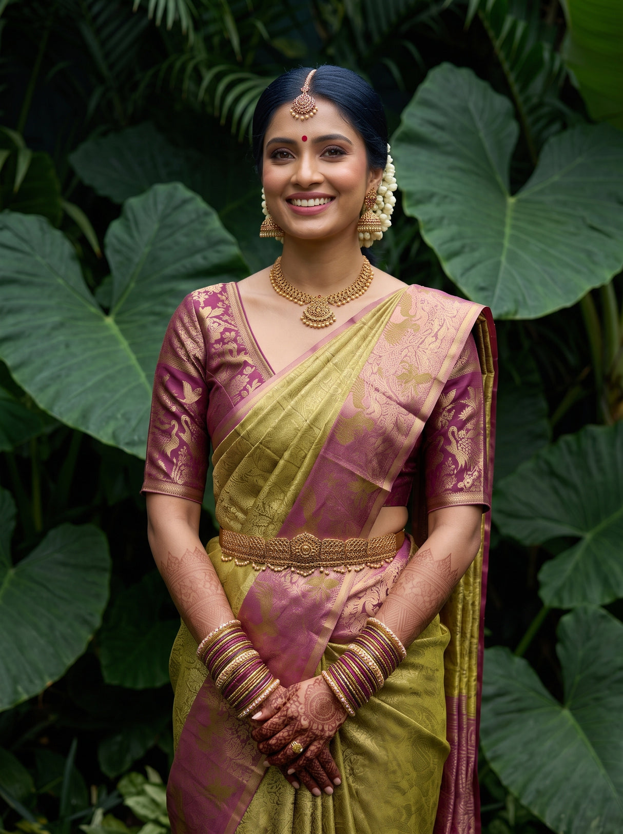 MIMOSA Saree Saree — pose 10 styling detail