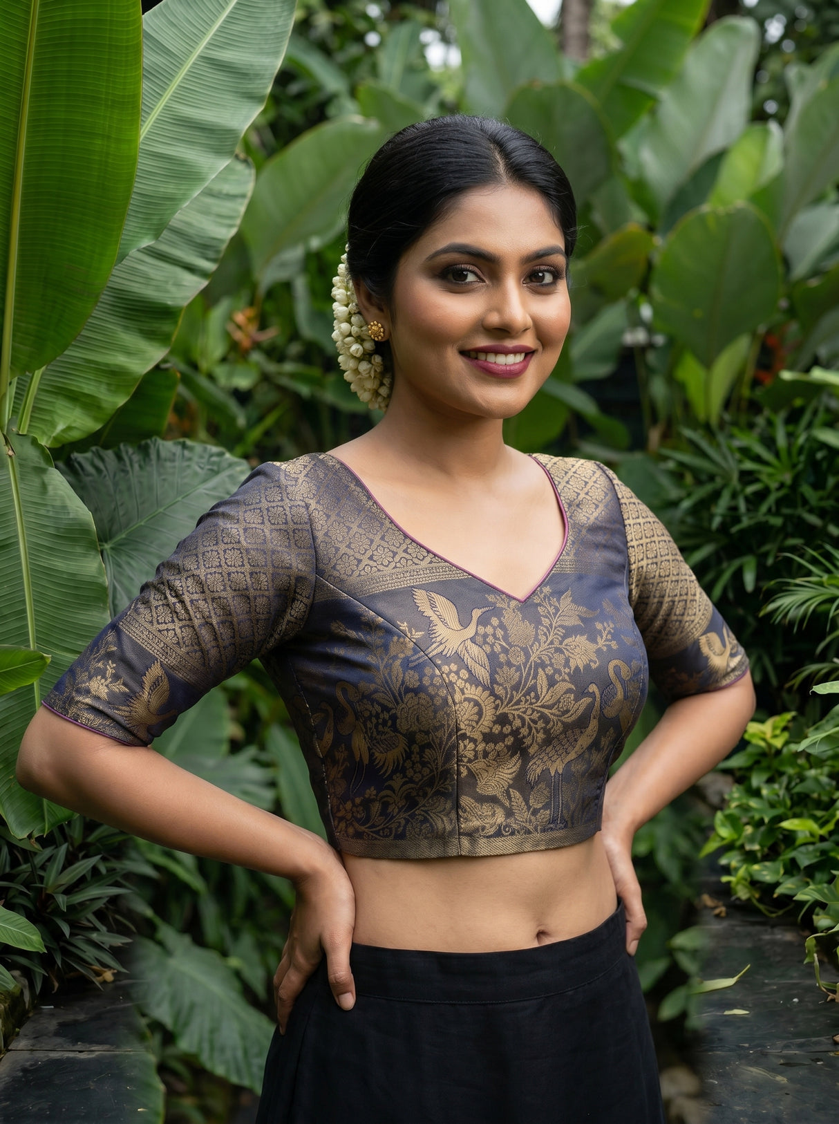 MIMOSA Saree Saree — blouse close-up