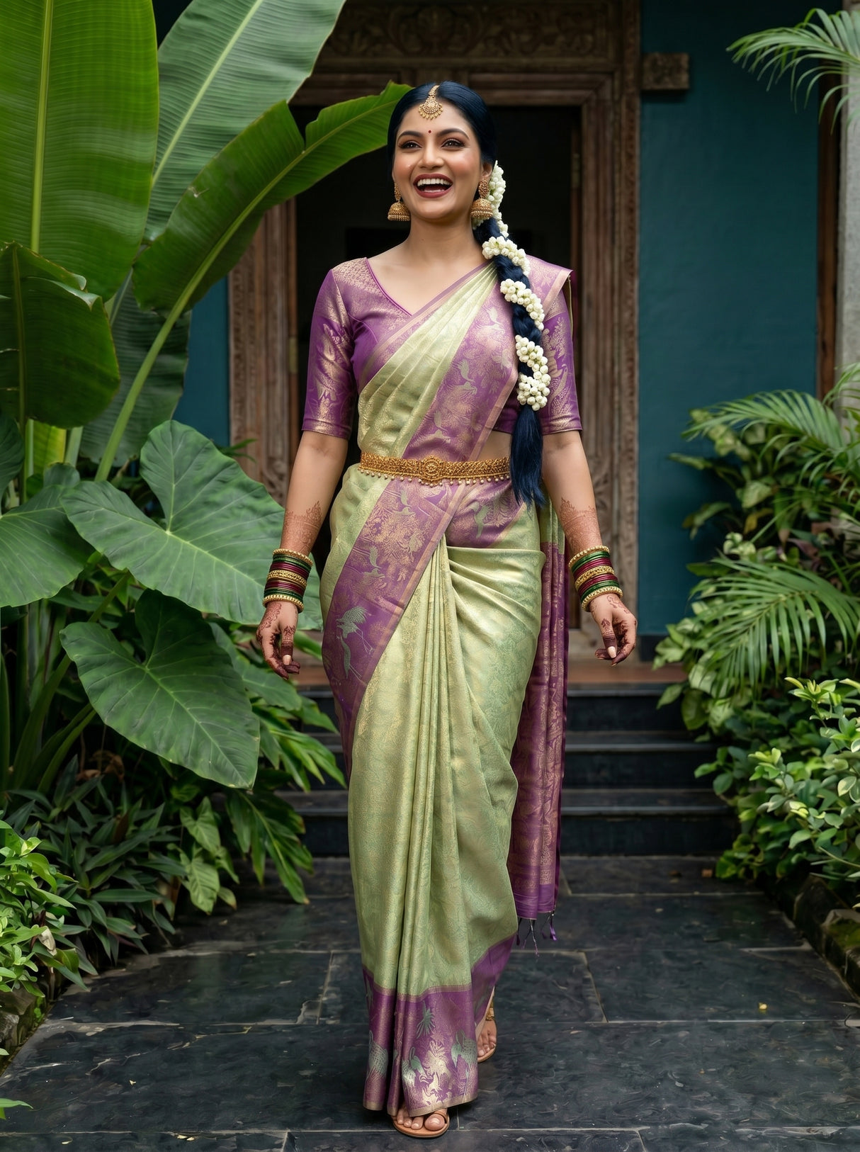 MIMOSA Saree Saree — pose 10 styling detail
