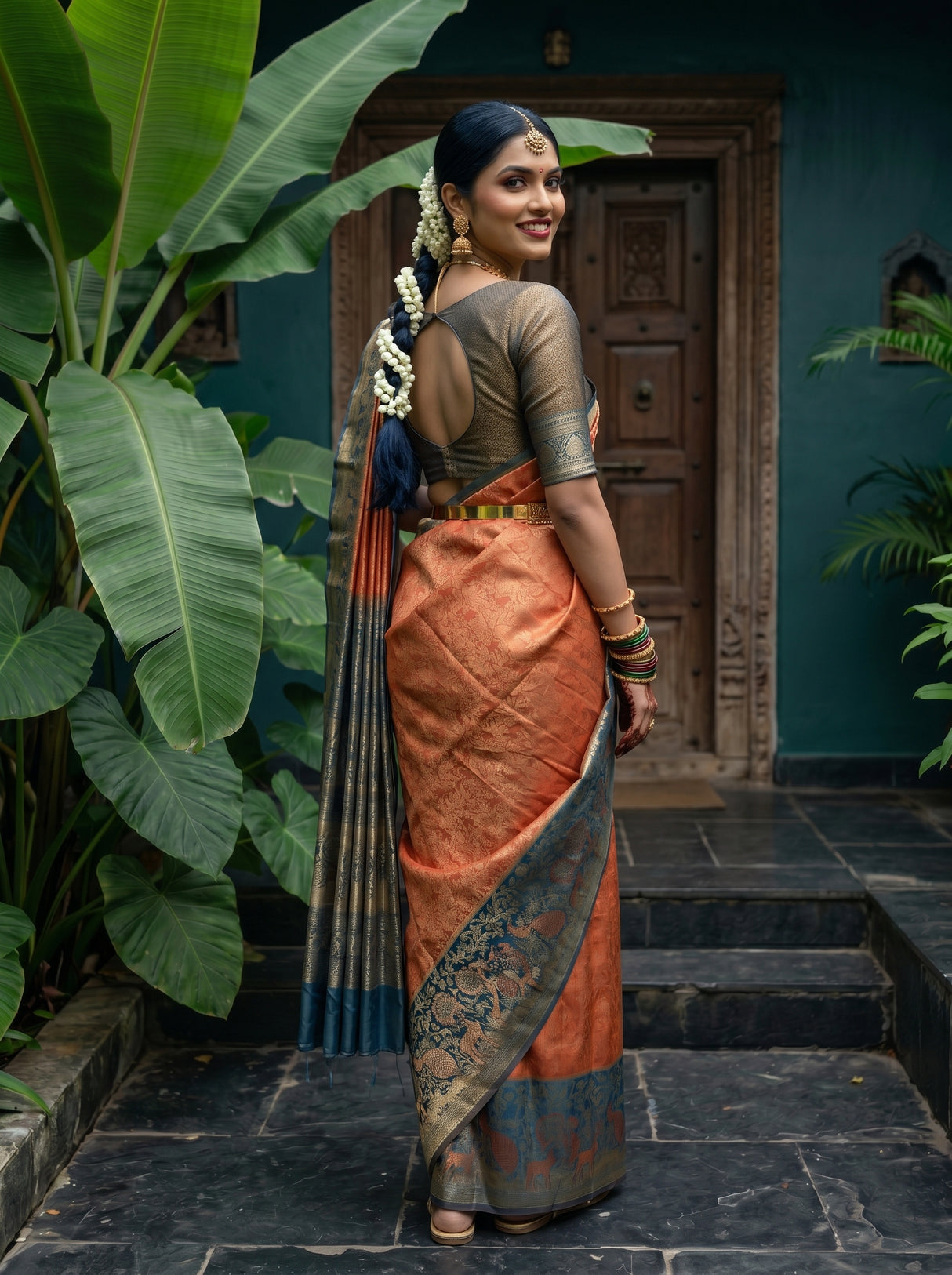 MIMOSA Saree Saree — pose 7 styling detail