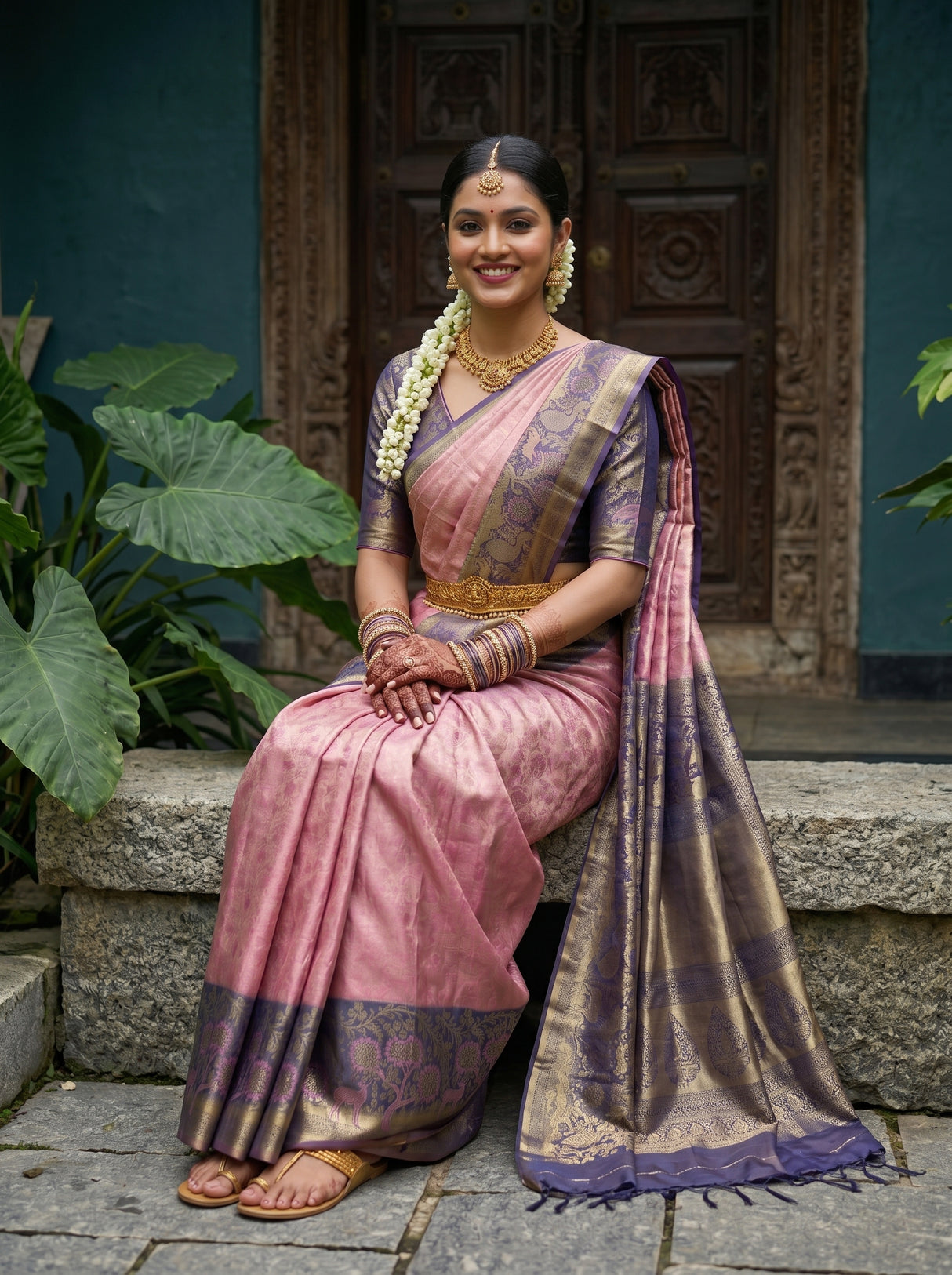 MIMOSA Saree Saree — pose 8 styling detail