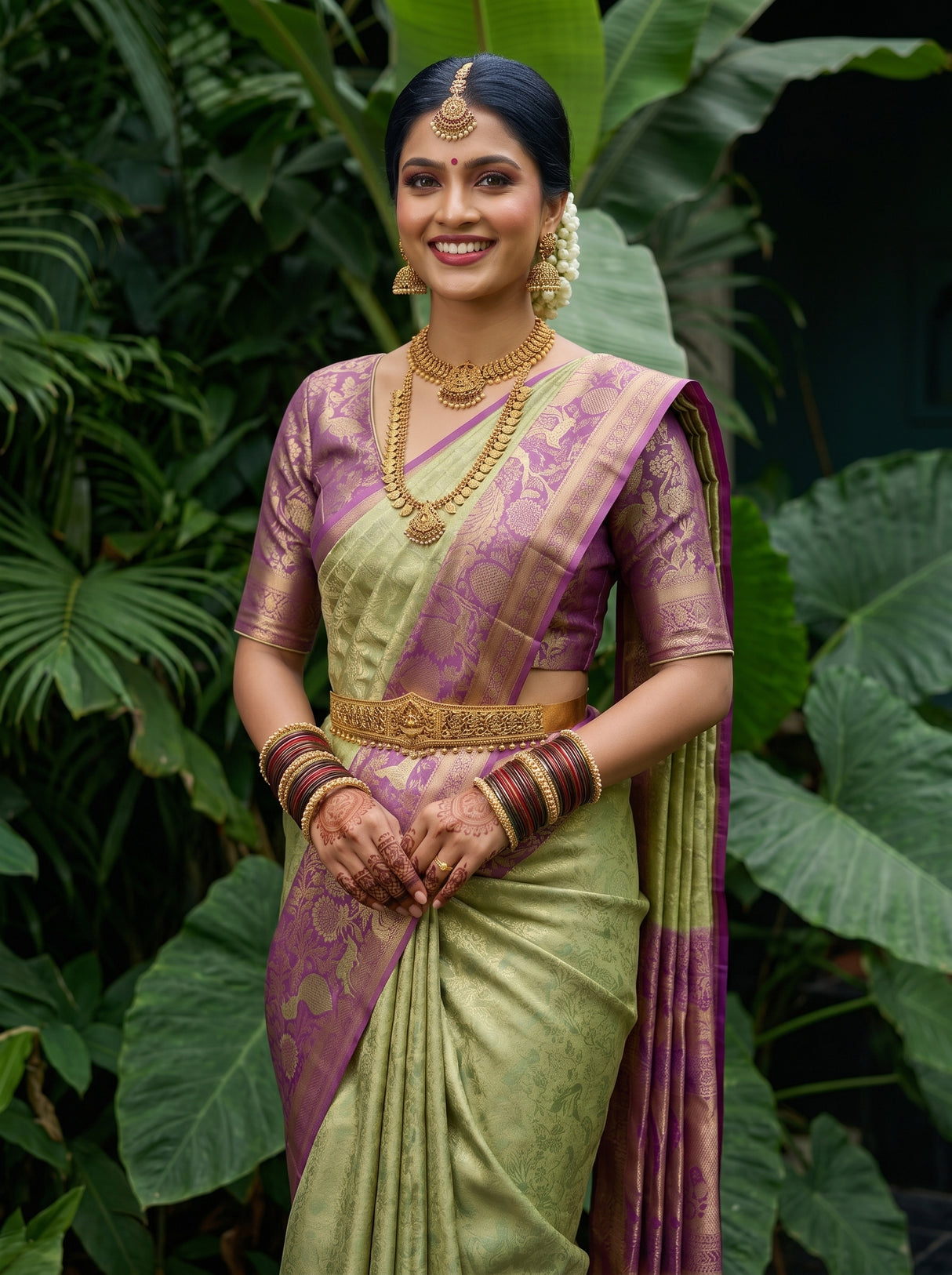 MIMOSA Saree Saree — pose 10 styling detail