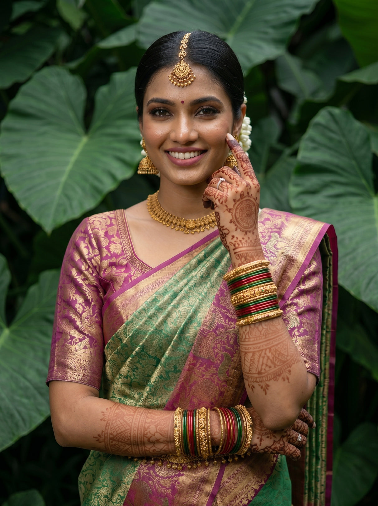 MIMOSA Saree Saree — pose 10 styling detail