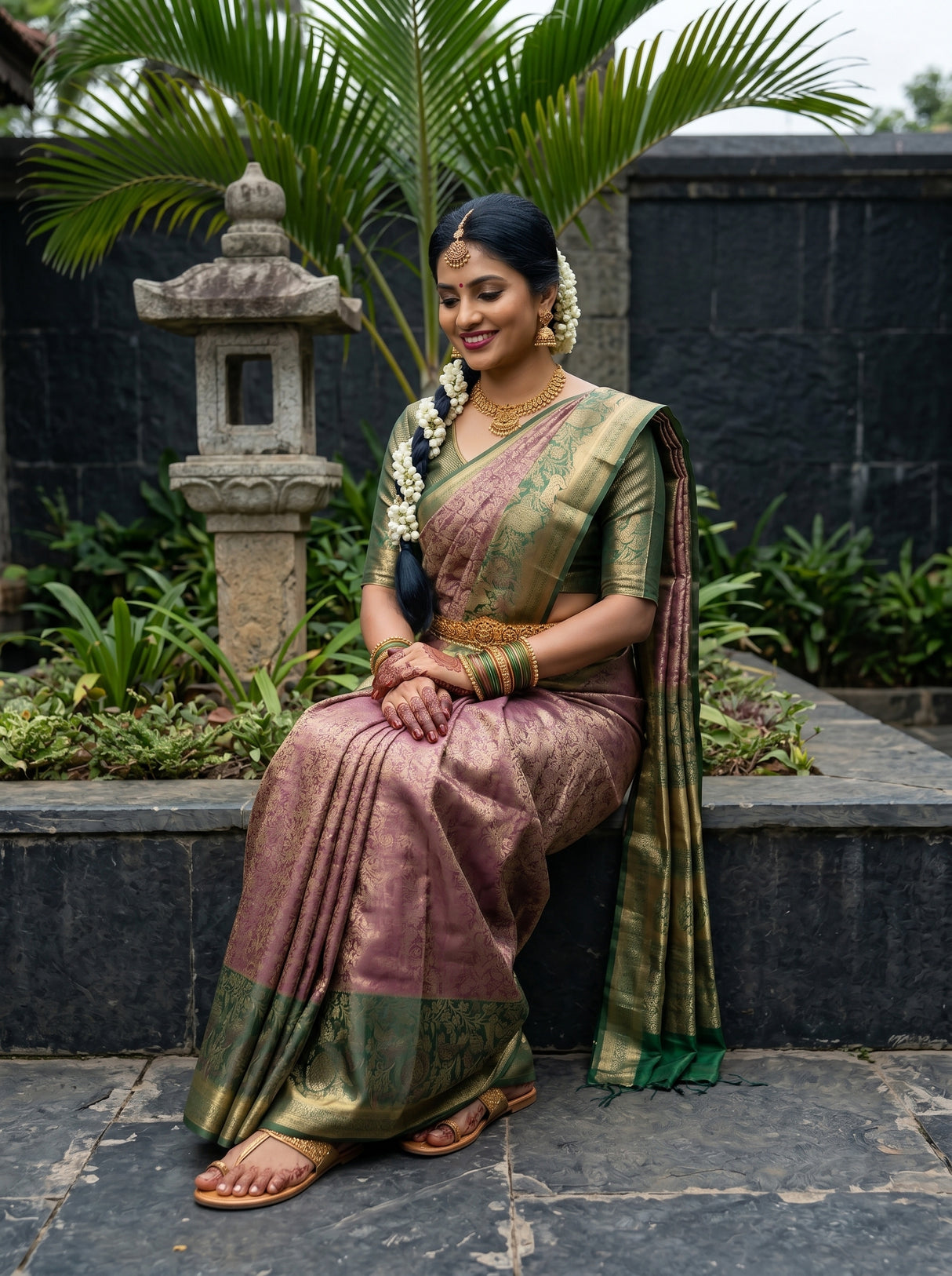 MIMOSA Saree Saree — pose 8 styling detail
