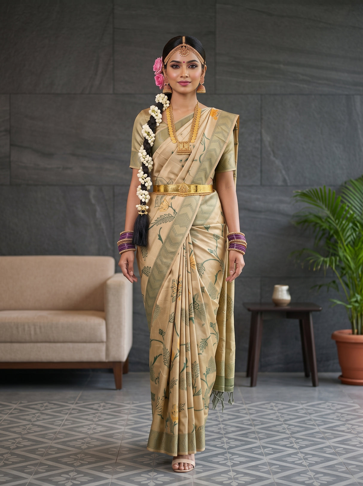 MIMOSA Saree Saree — pose 6 styling detail