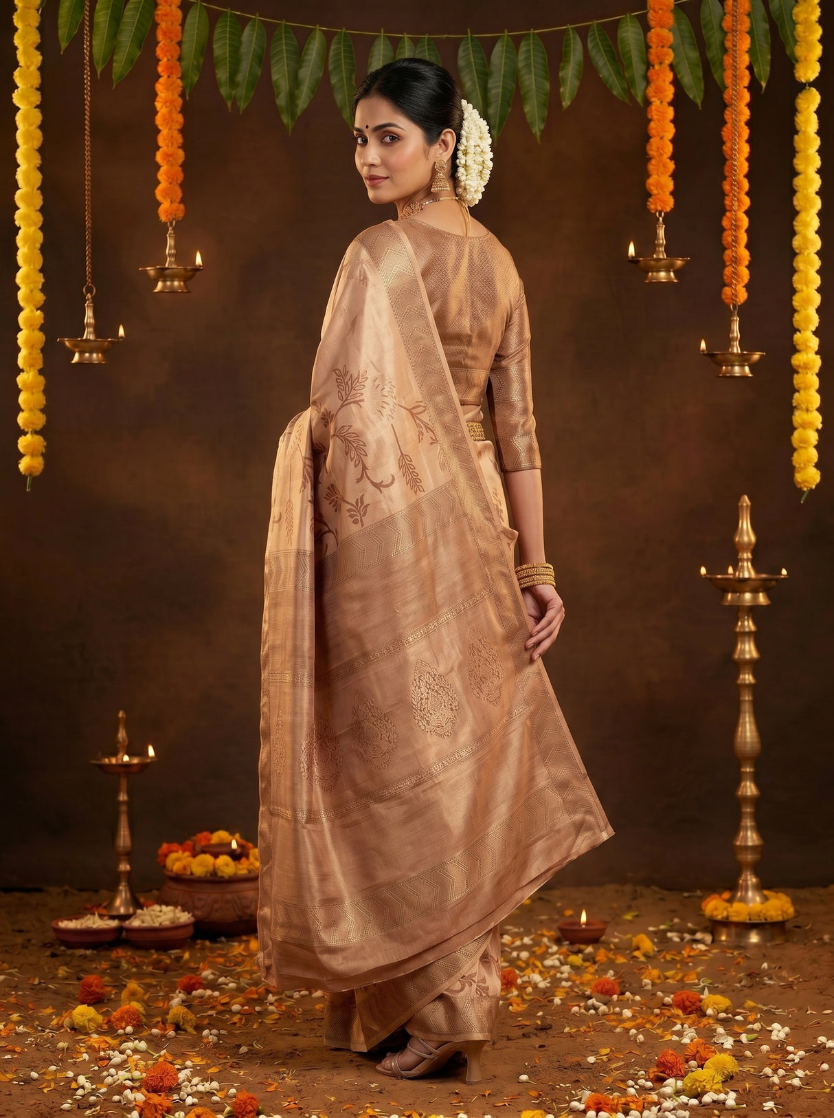MIMOSA Saree Saree — pose 9 styling detail