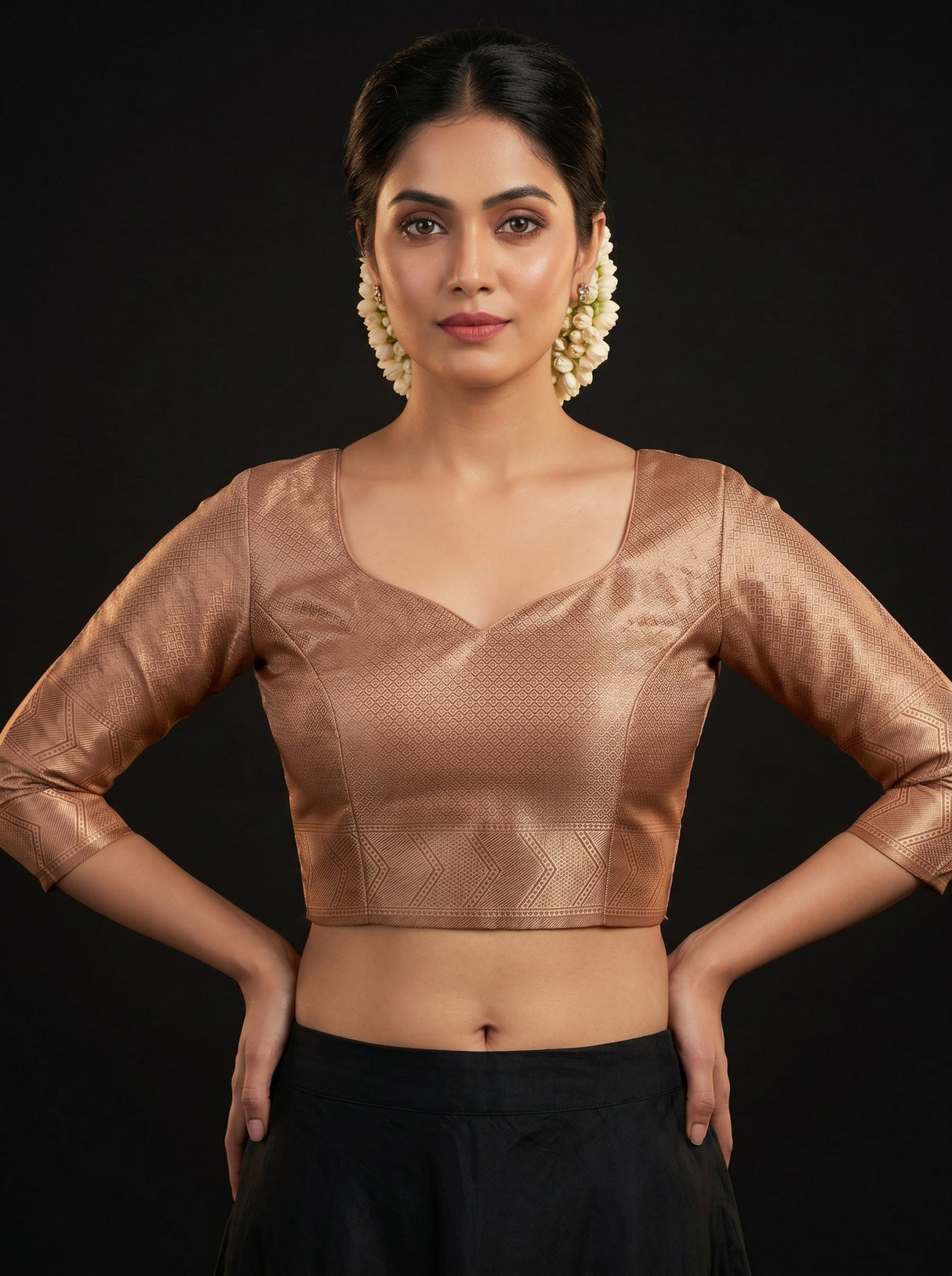 MIMOSA Saree Saree — blouse close-up