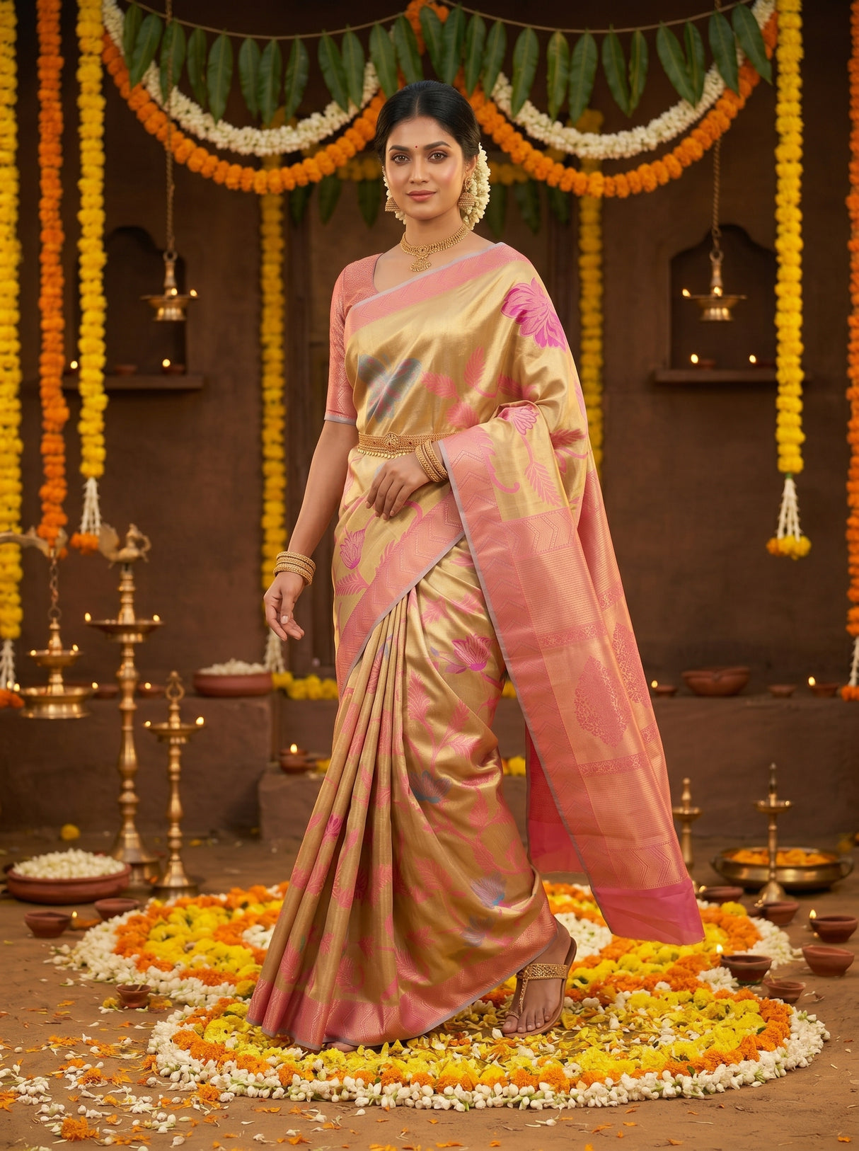 MIMOSA Saree Saree — pose 7 styling detail