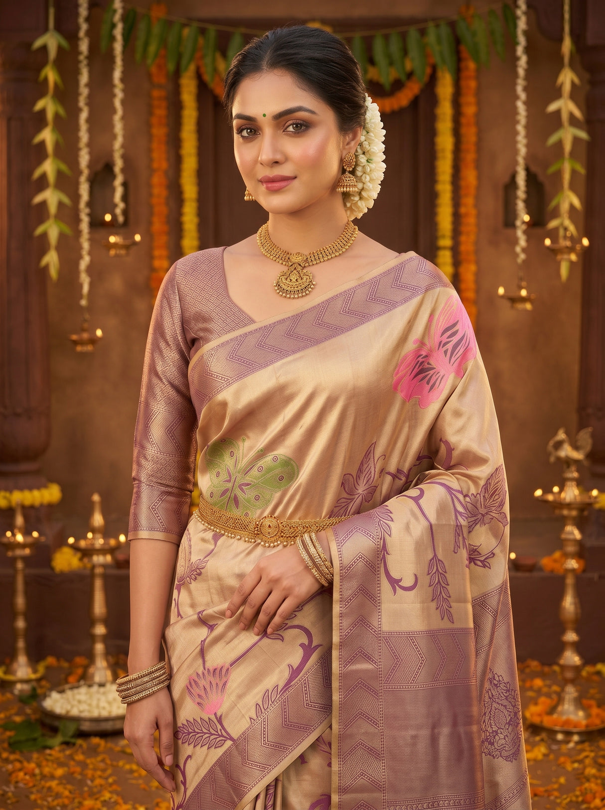 MIMOSA Saree Saree — pose 10 styling detail