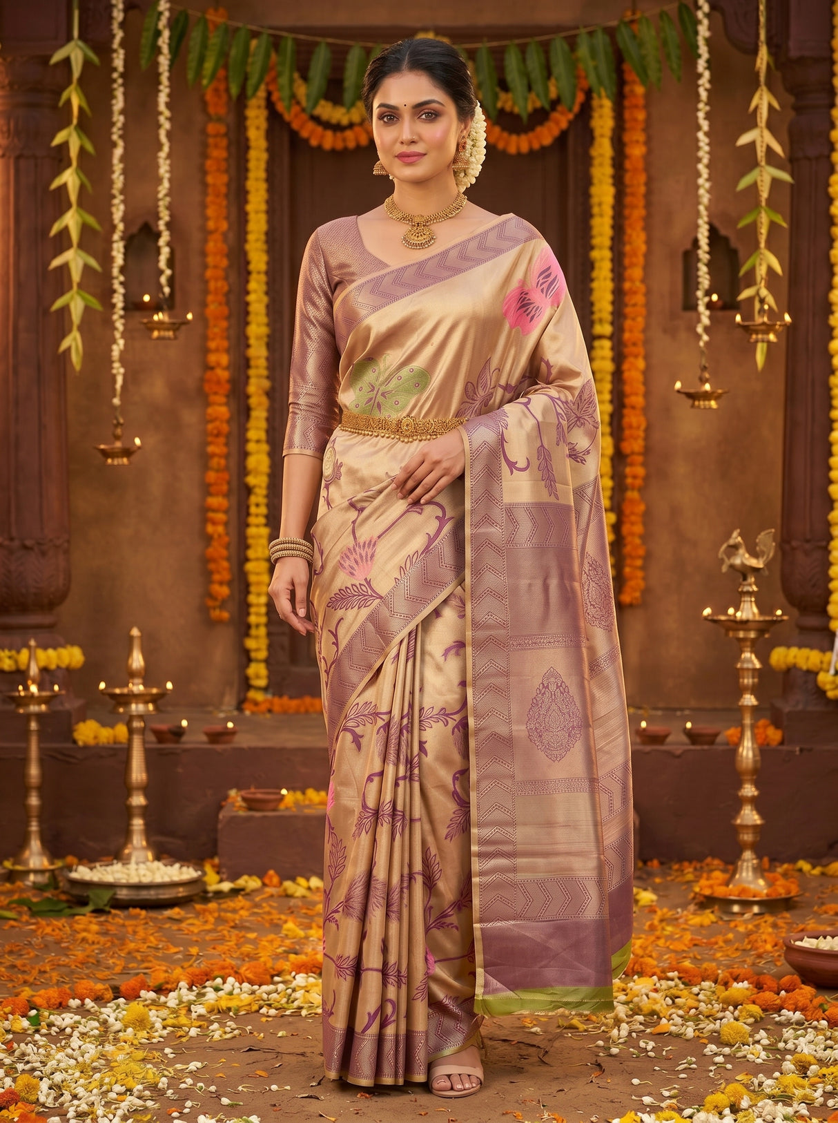MIMOSA Saree Saree — pose 5 styling detail