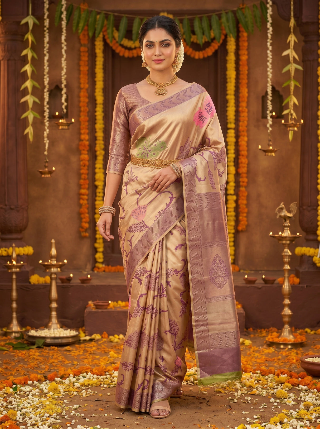 MIMOSA Saree Saree — pose 7 styling detail