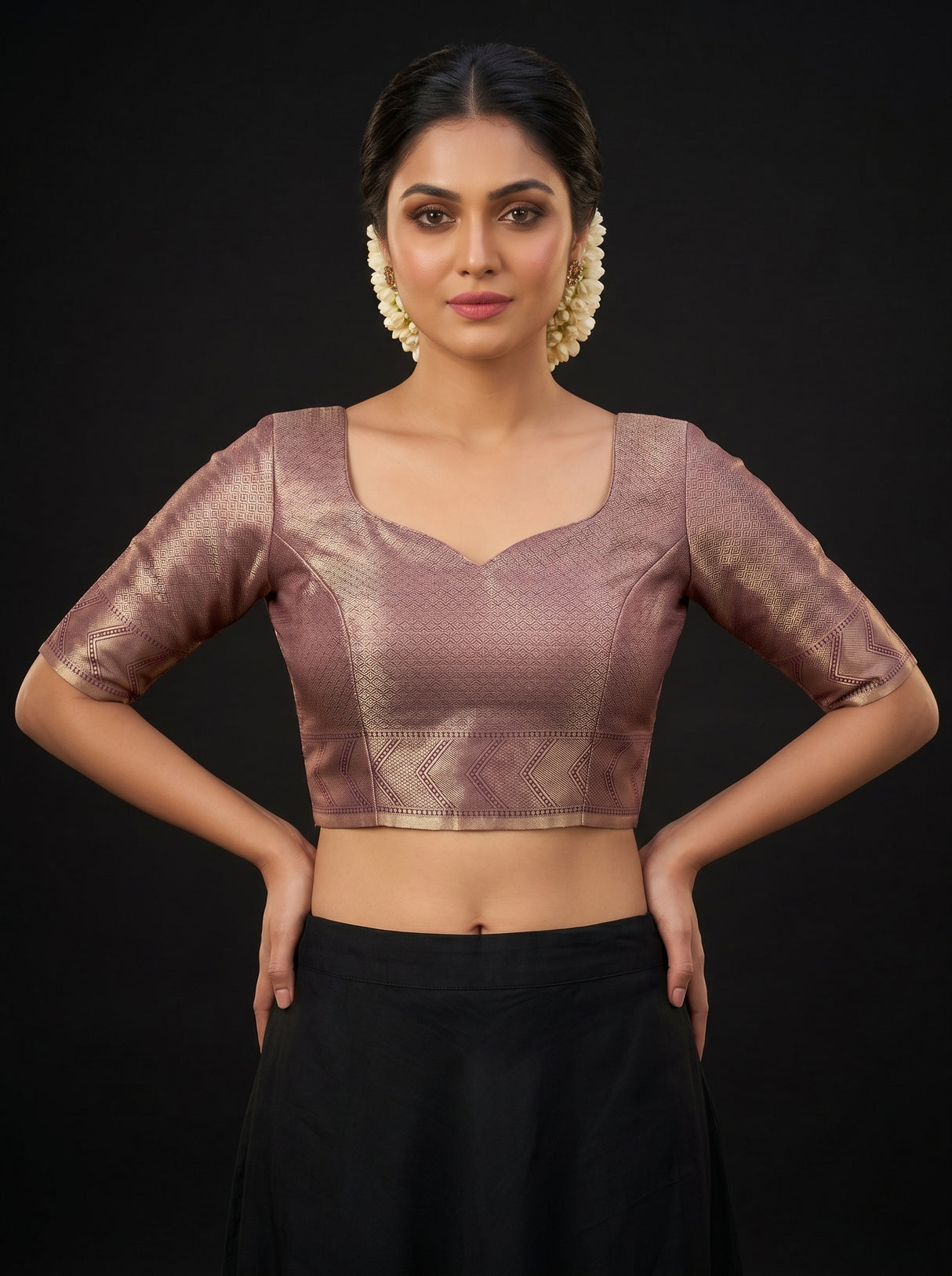 MIMOSA Saree Saree — blouse close-up