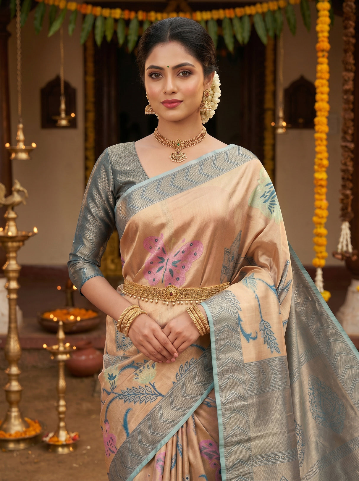 MIMOSA Saree Saree — pose 10 styling detail