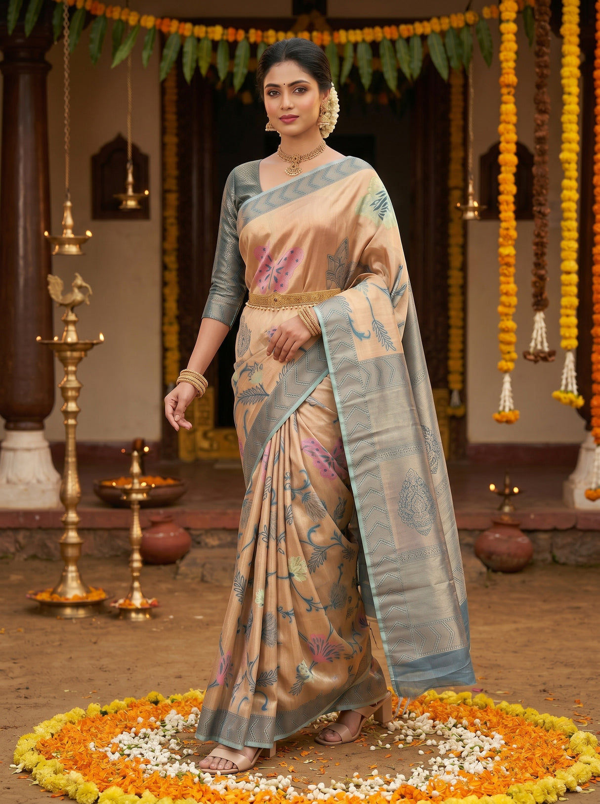 MIMOSA Saree Saree — pose 7 styling detail