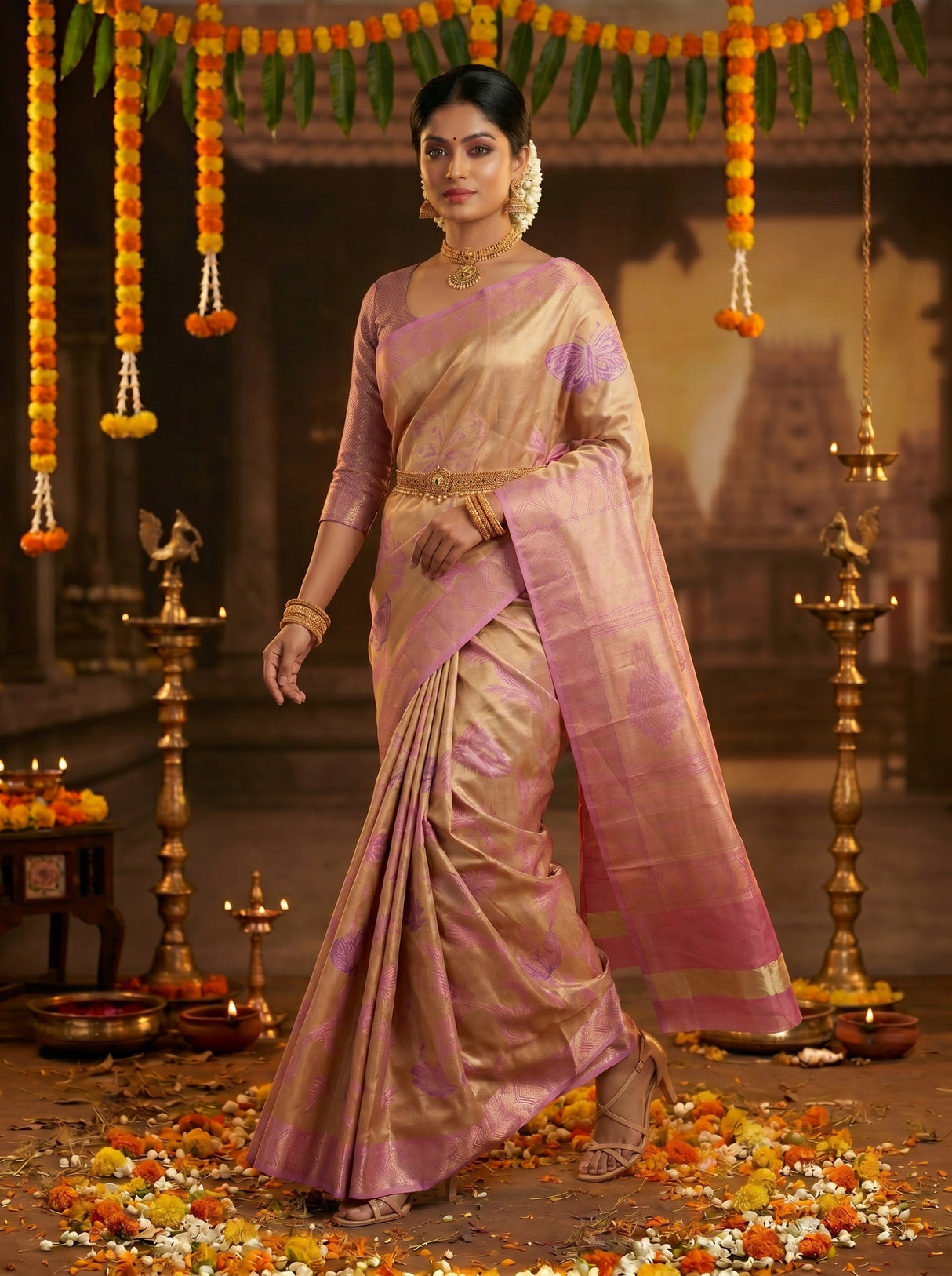 MIMOSA Saree Saree — pose 7 styling detail