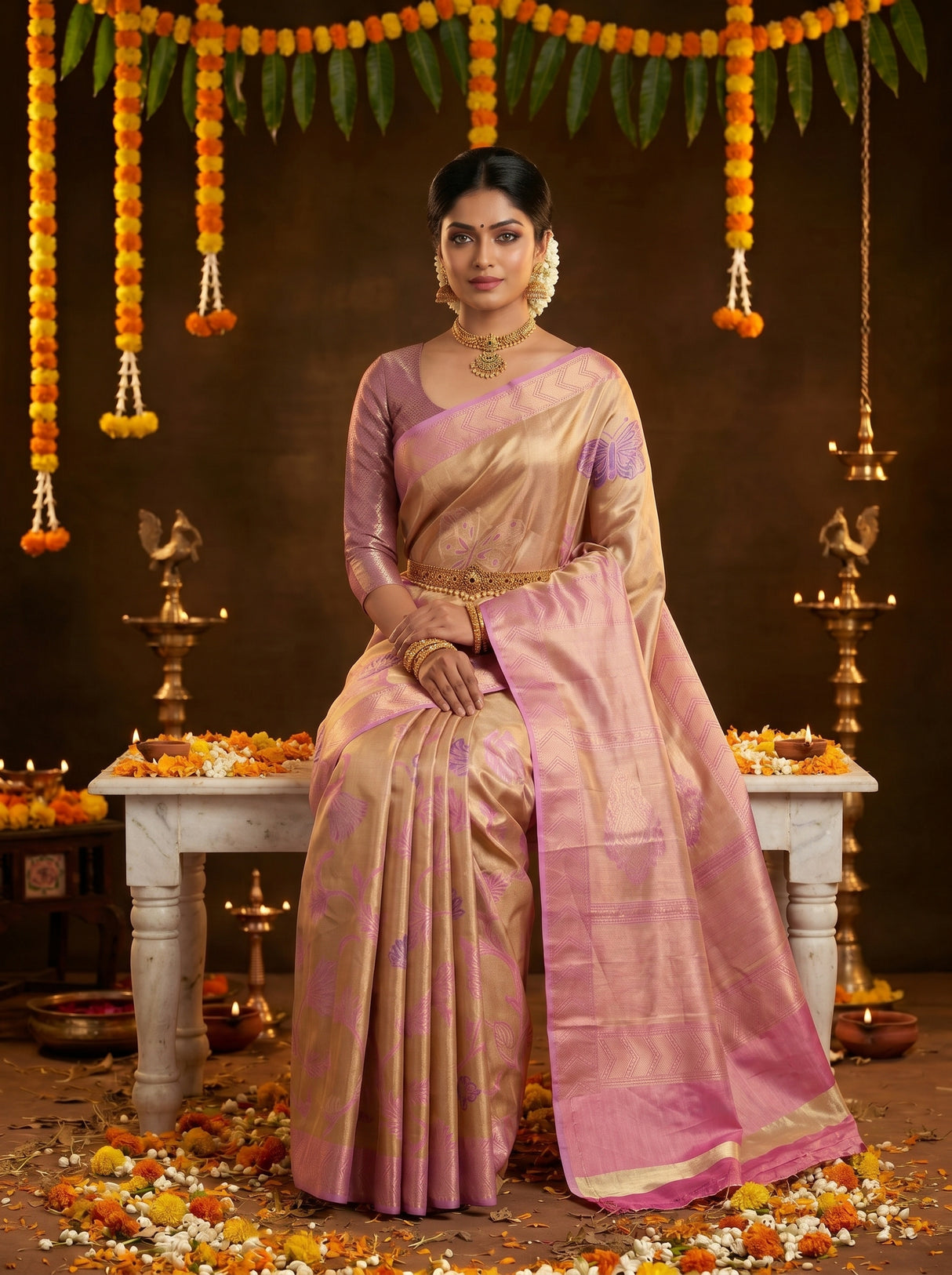 MIMOSA Saree Saree — pose 8 styling detail