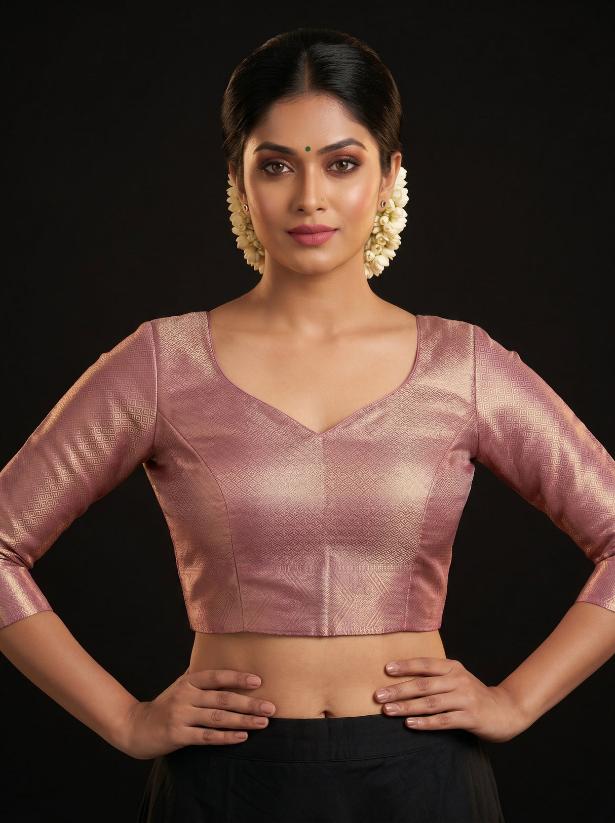MIMOSA Saree Saree — blouse close-up