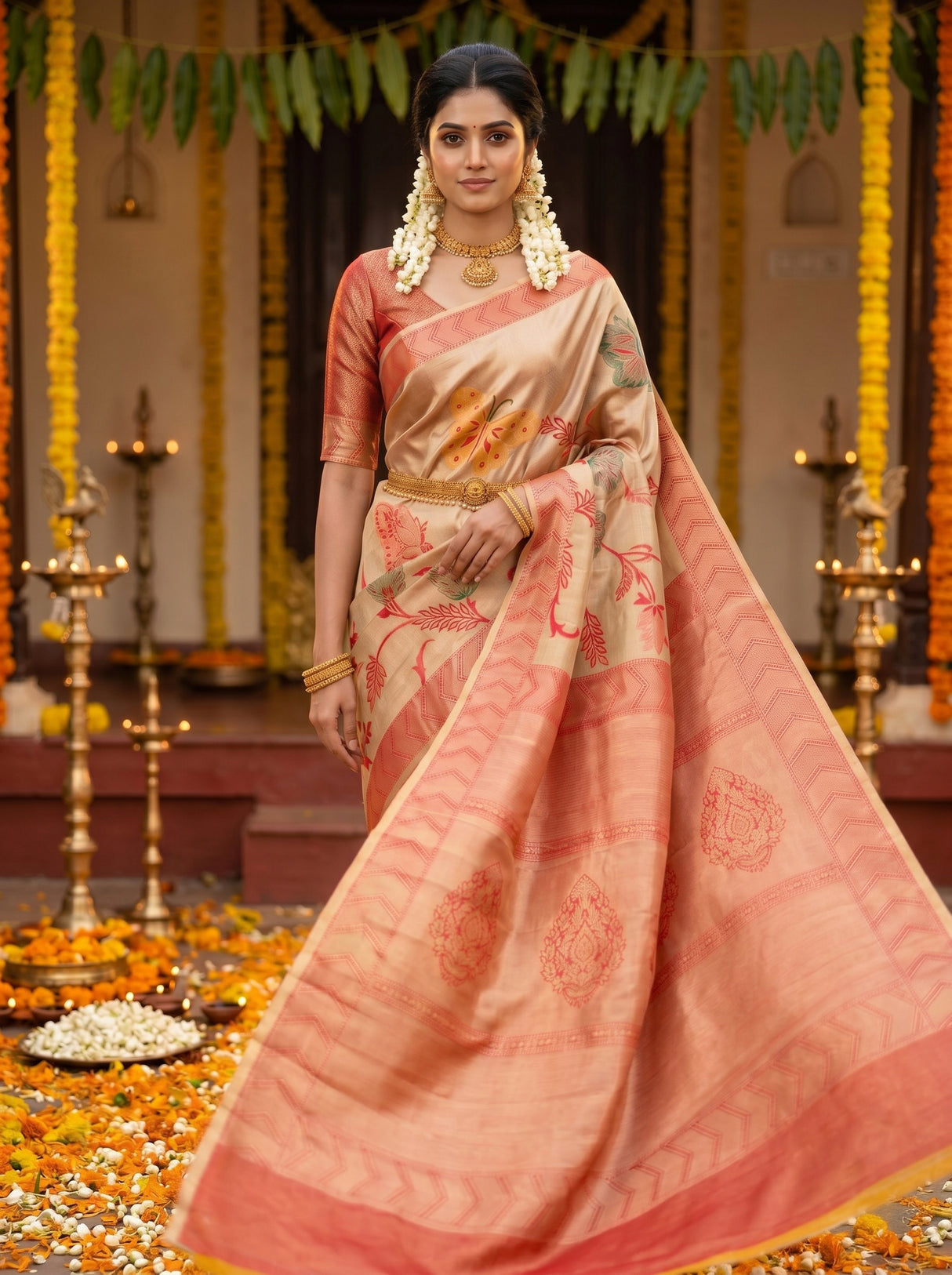 MIMOSA Saree Saree — pose 10 styling detail