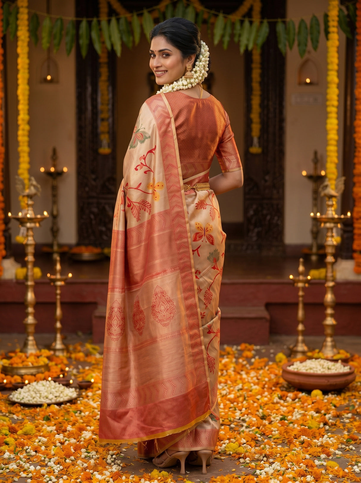 MIMOSA Saree Saree — pose 9 styling detail
