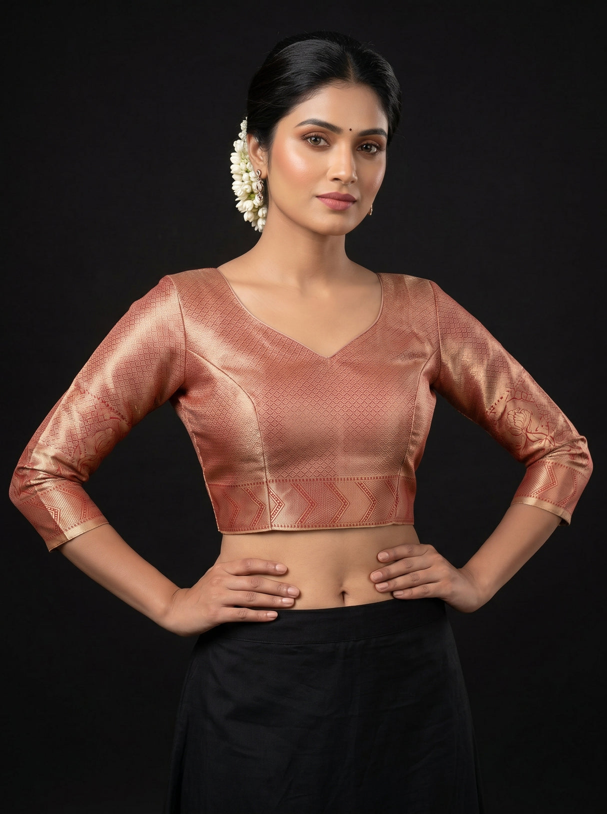 MIMOSA Saree Saree — blouse close-up