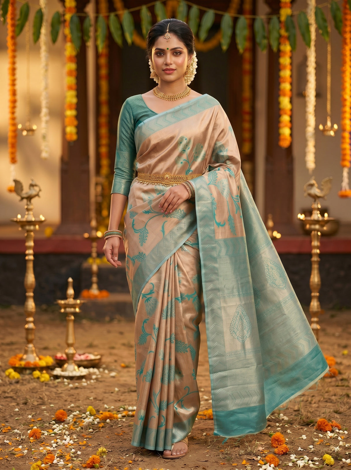 MIMOSA Saree Saree — pose 7 styling detail